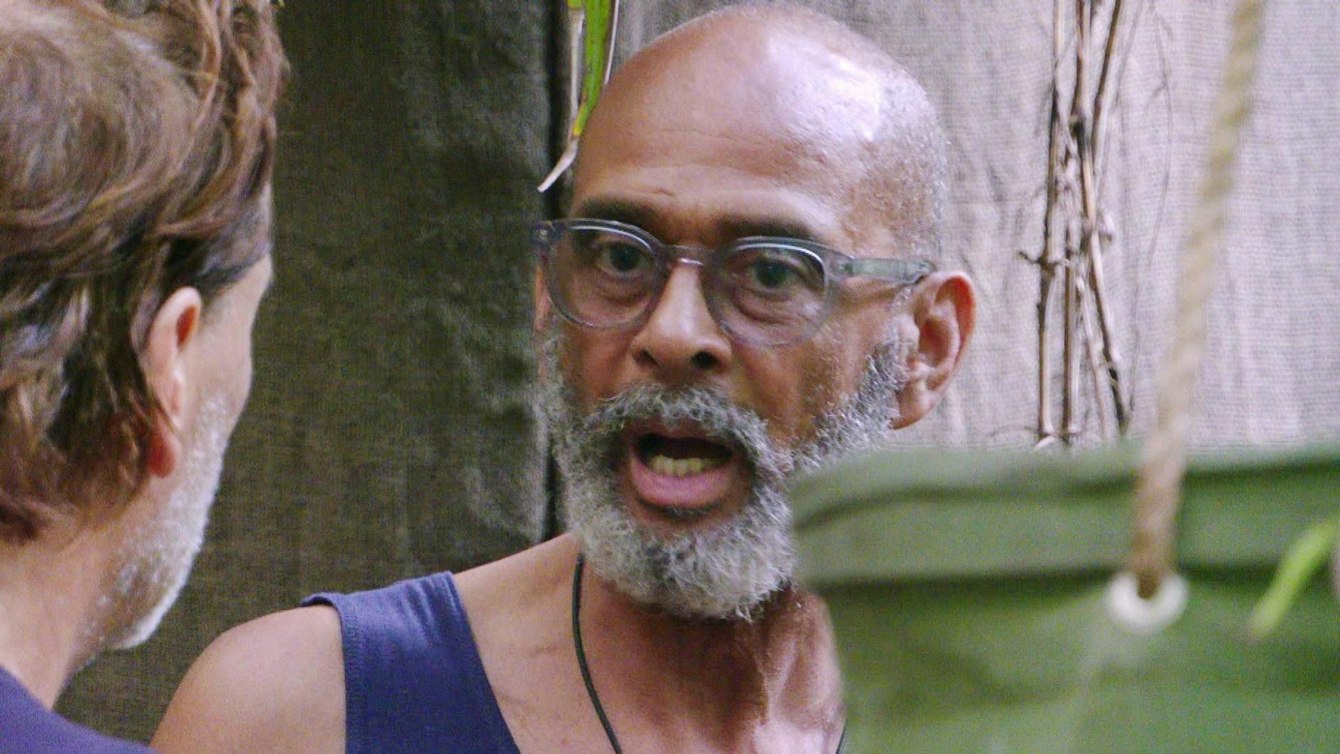 Pierre Sanoussi-Bliss im Dschungelcamp von RTL. Er beendete die Reality-Show als Zweitplatzierter.