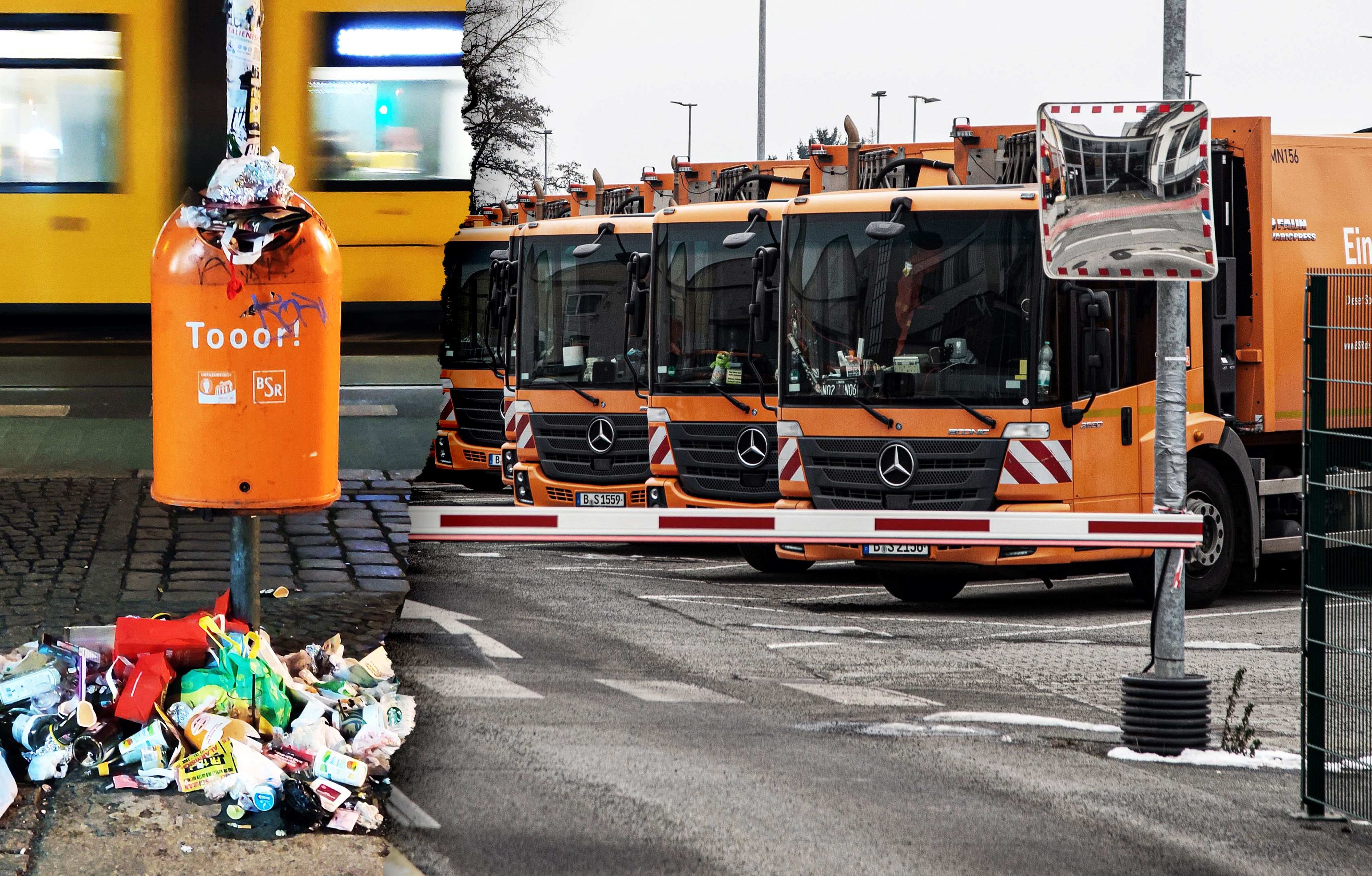 Neuer Streik bei der BSR! Müllabfuhr und Co.: DAS bedeutet es für SIE