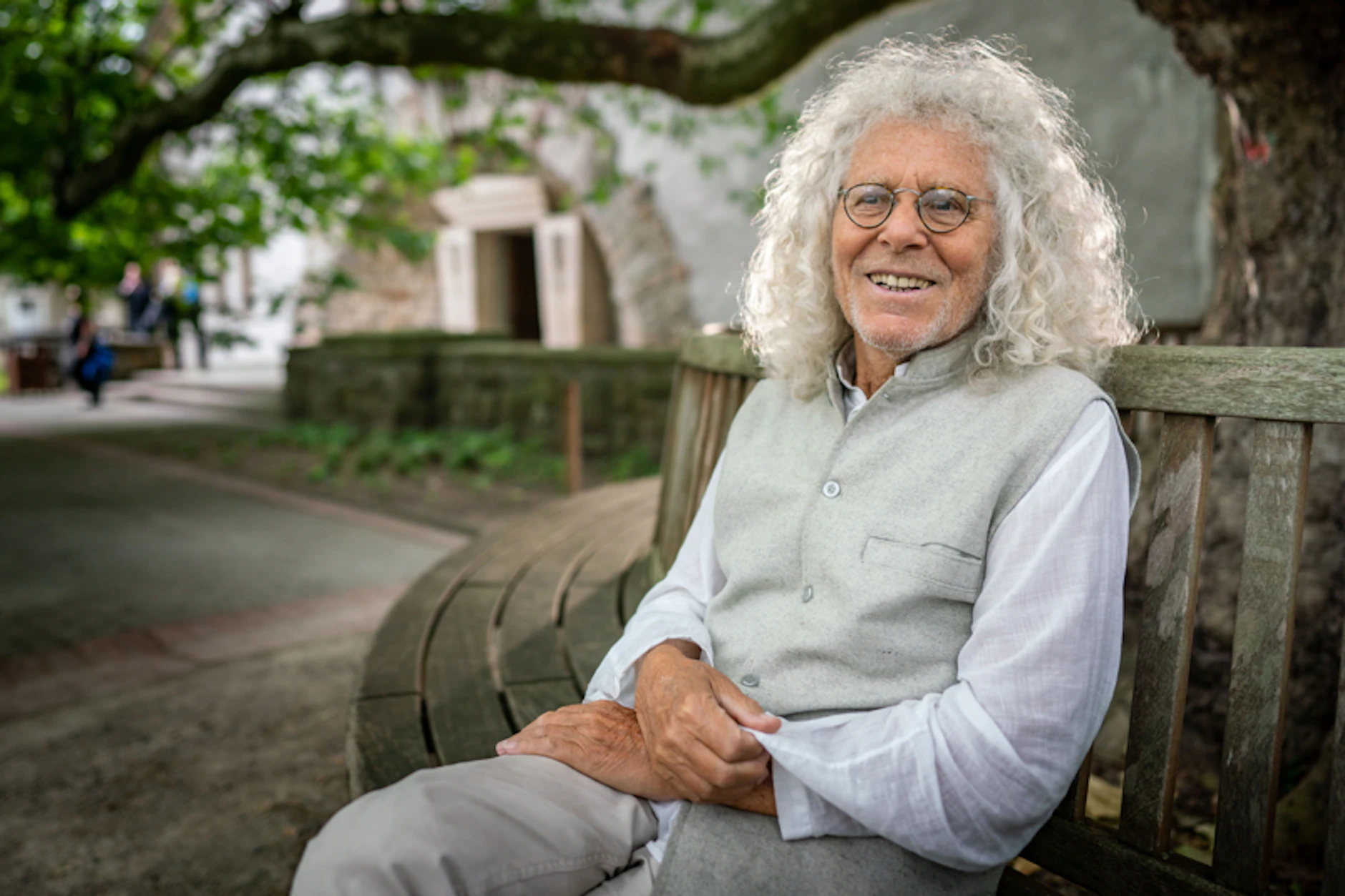 Rainer Langhans bei einem Interview im Juni 2022.