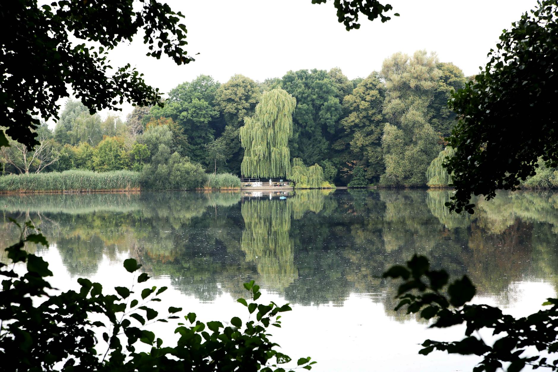 Der Schäfersee in Berlin-Reinickendorf