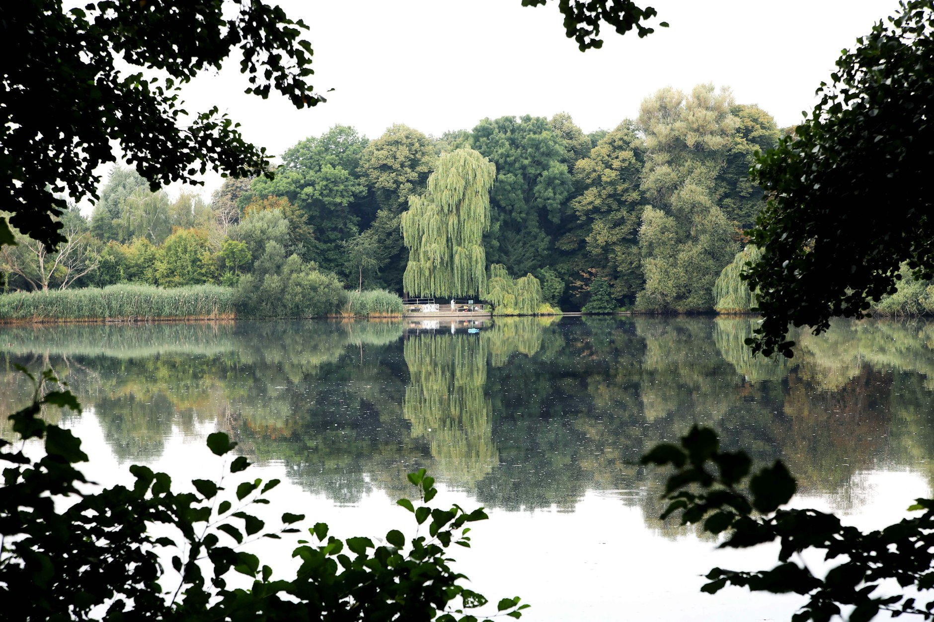 Der Schäfersee in Berlin-Reinickendorf