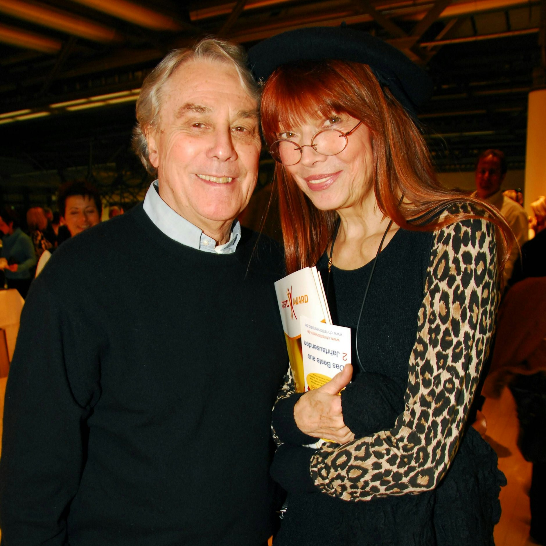 Katja Ebstein mit ihrer großen Liebe Klaus Überall.