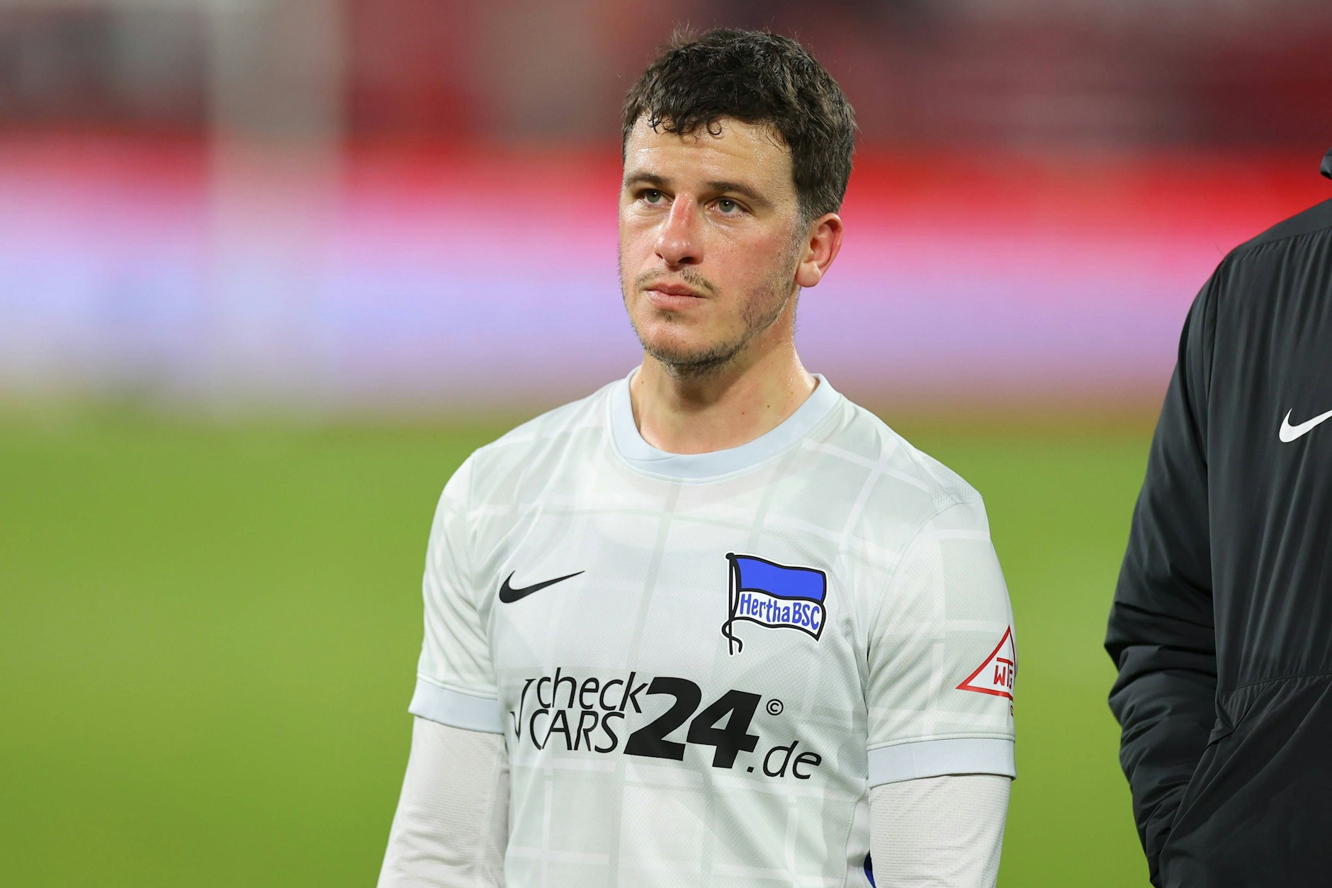 Hat bei Hertha BSC seit geraumer Zeit nichts zu lachen: Mittelfeldmann Diego Demme (31).