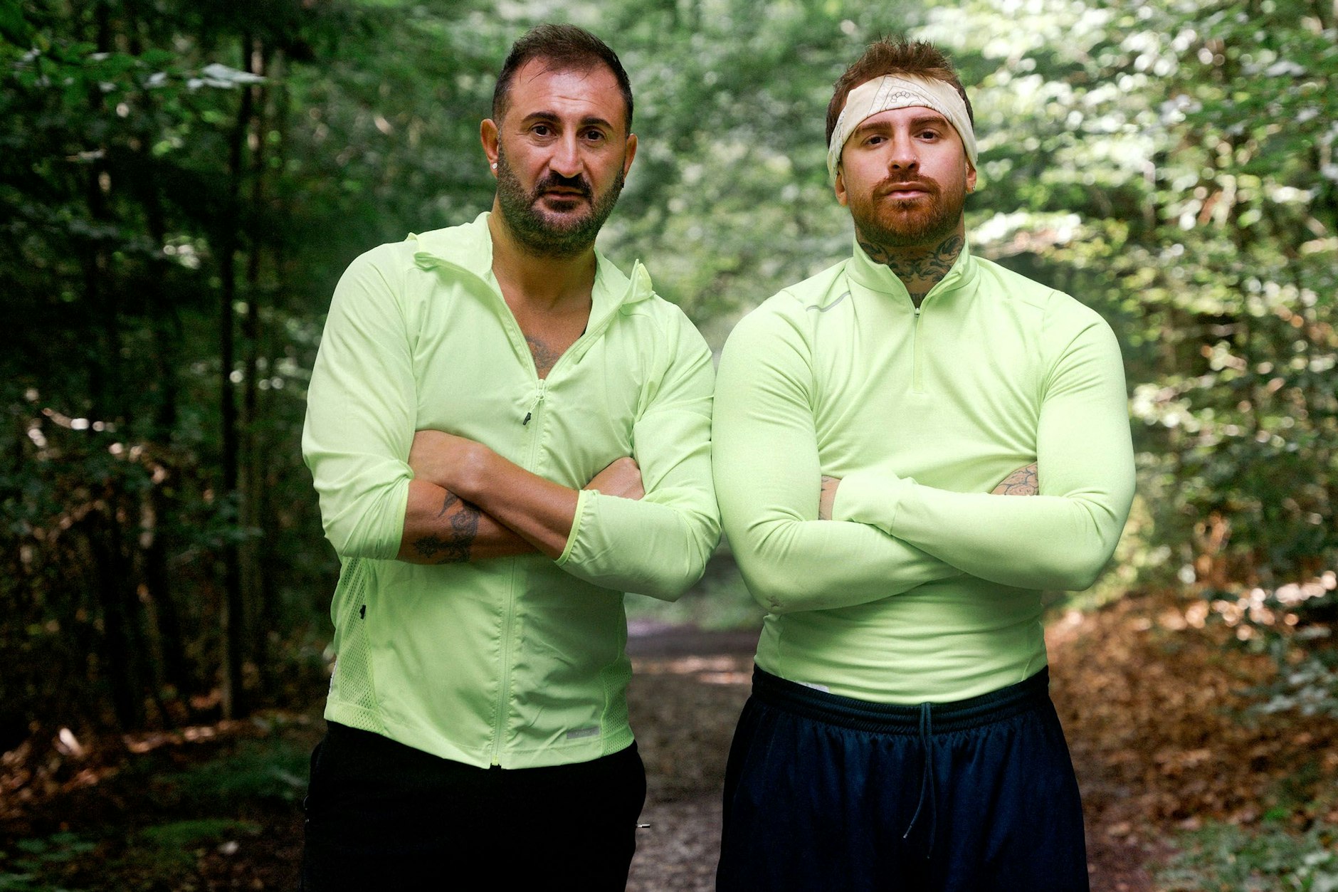 Gigi Birofio und sein Onkel Luciano Corsano bei „#CoupleChallenge - Das stärkste Team gewinnt“