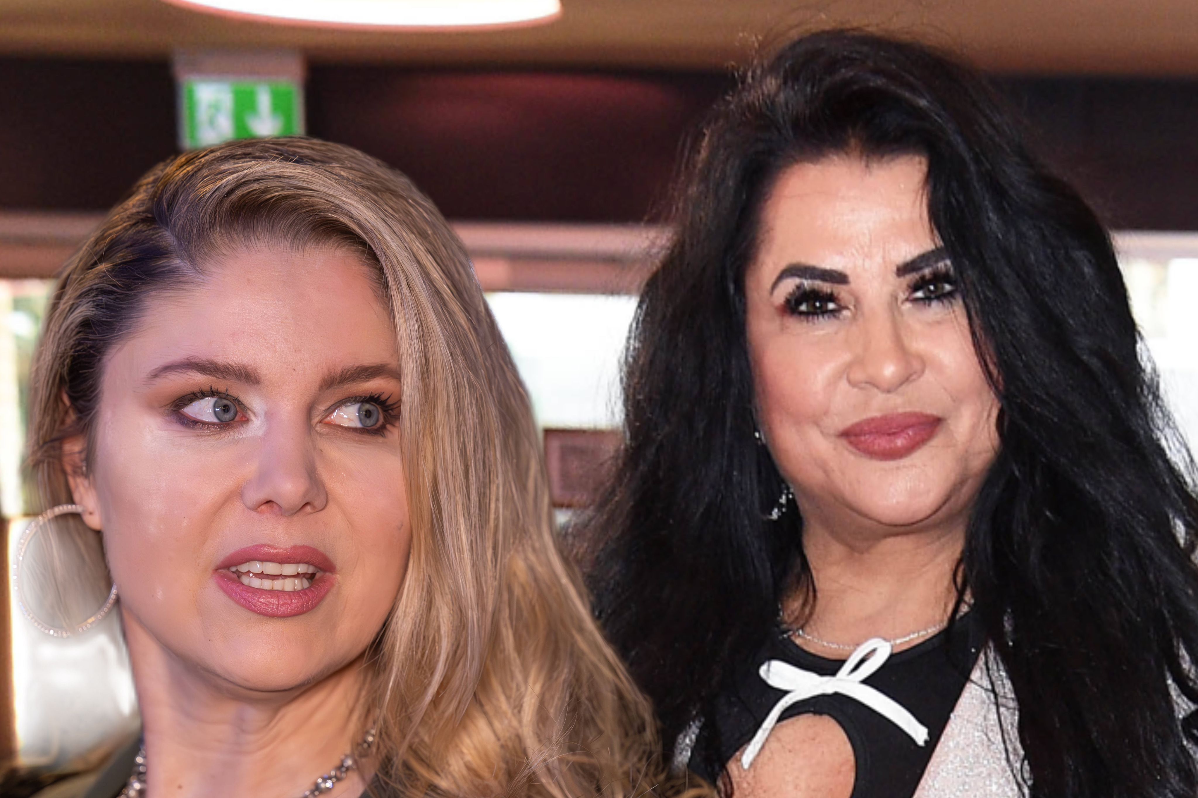 „Promis unter Palmen“-Finale: Yvonne und Iris gehen mit Sekt aufeinander los