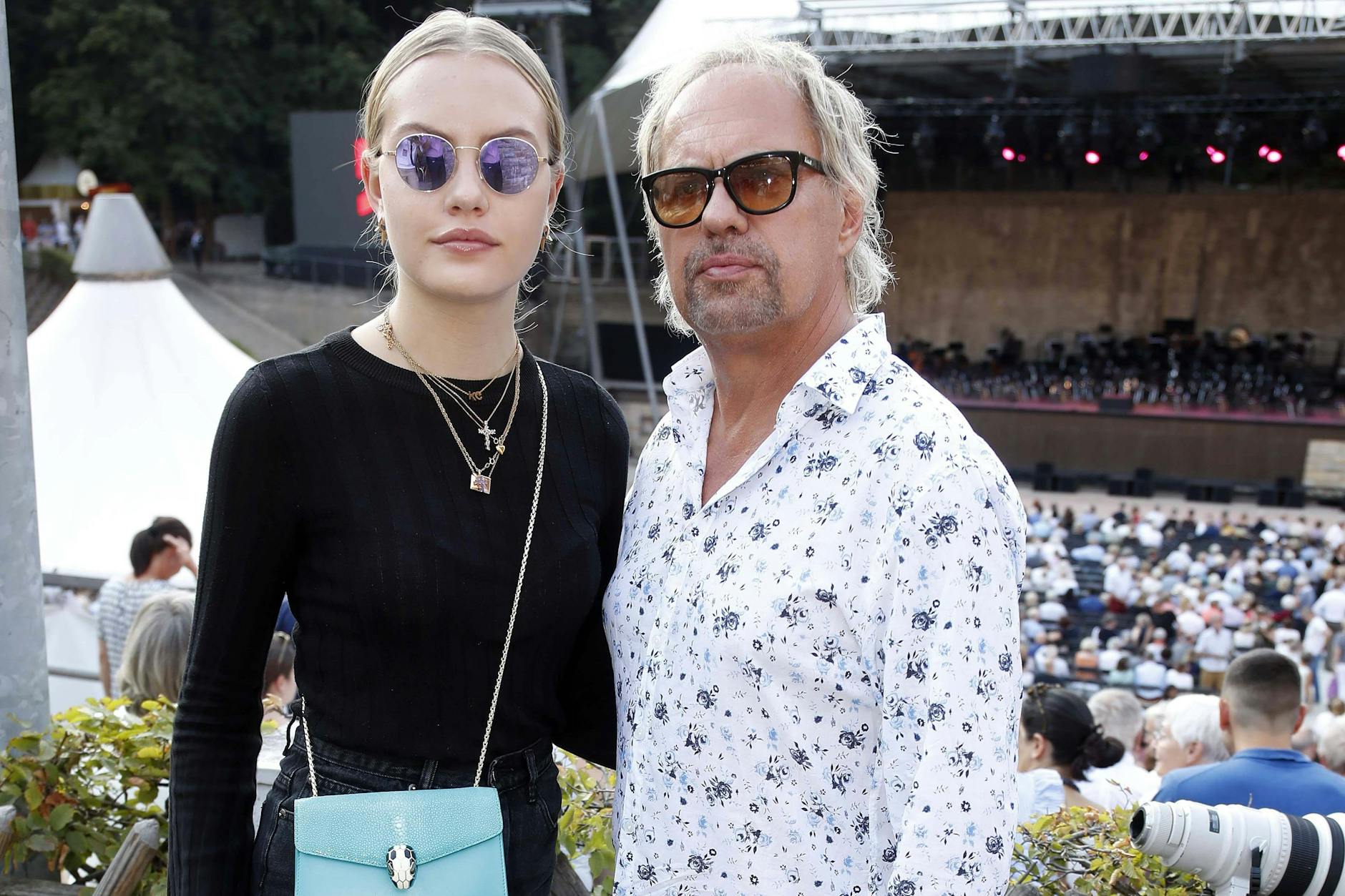 Cheyenne und Uwe Ochsenknecht im Jahr 2018.