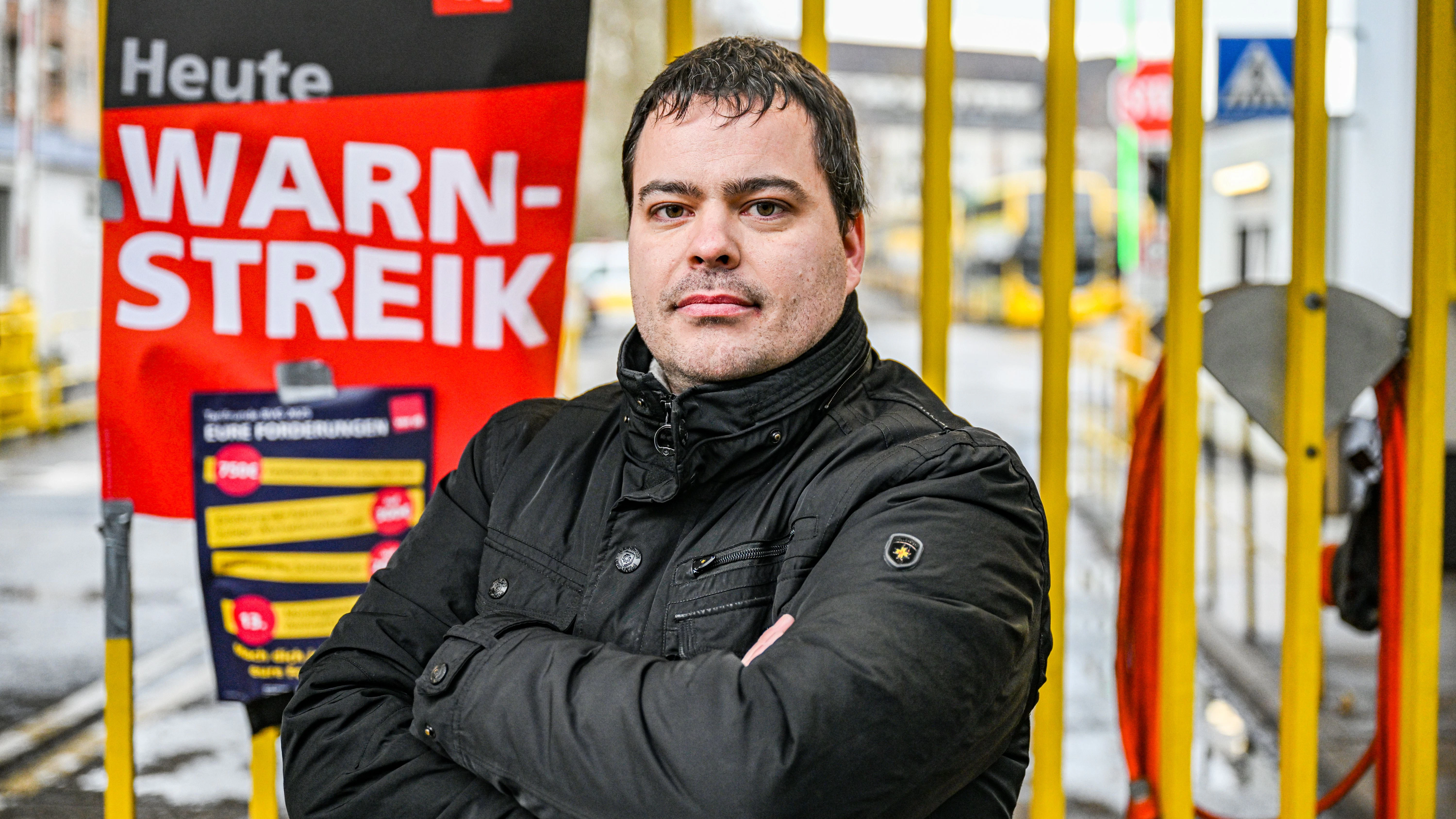 Verdi-Verhandlungsführer Jeremy Arndt