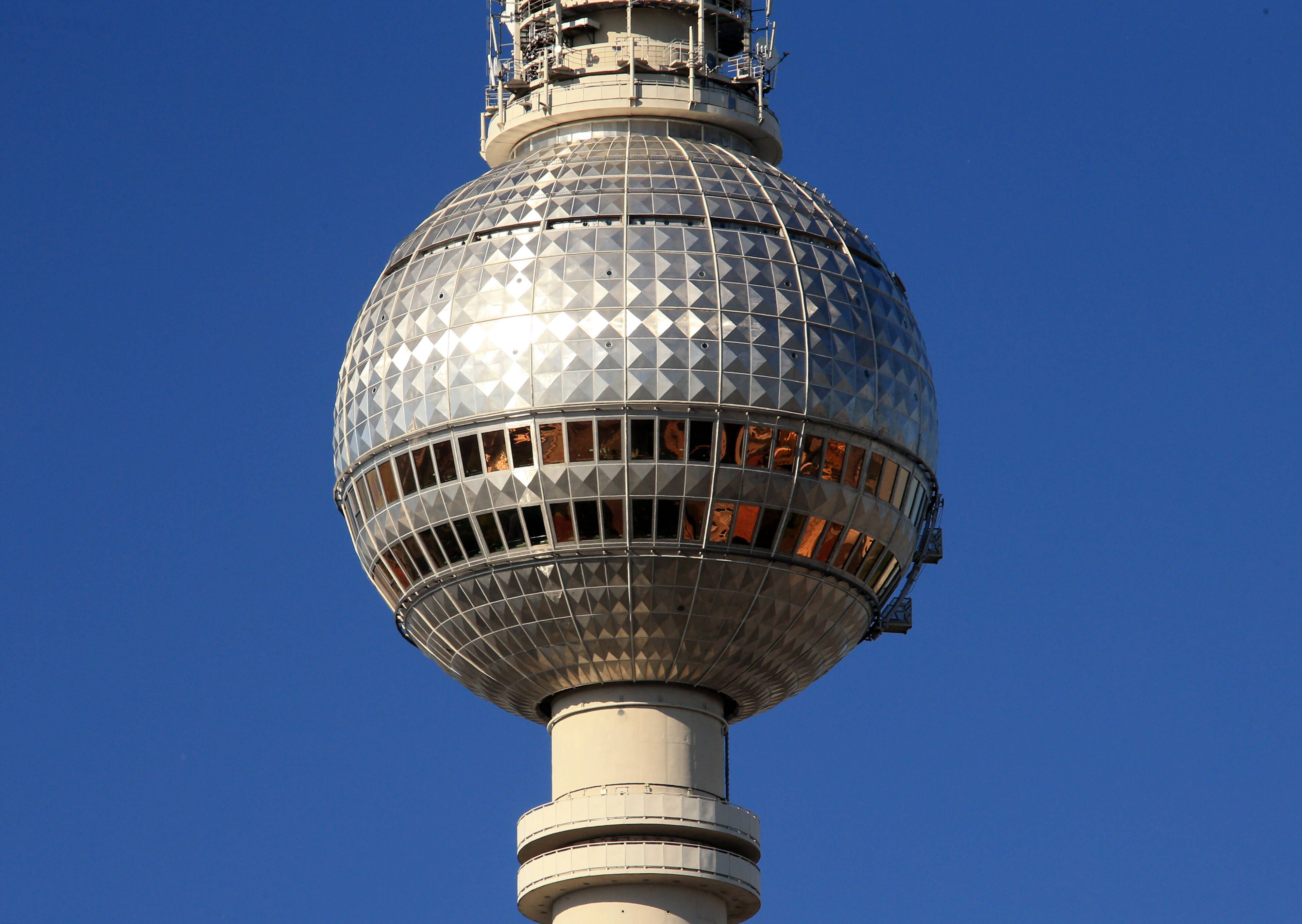 Image - Berlins höchste Baustelle: So laufen die Bauarbeiten im Restaurant des Fernsehturms