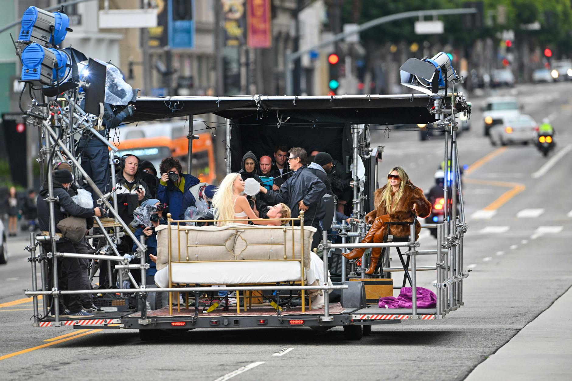 Daniela und Moritz beim GNTM-Shooting