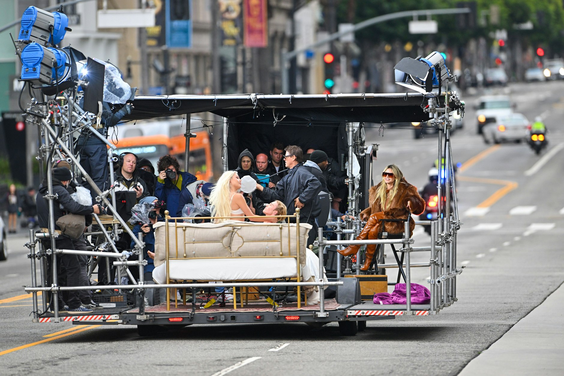 Daniela und Moritz beim GNTM-Shooting