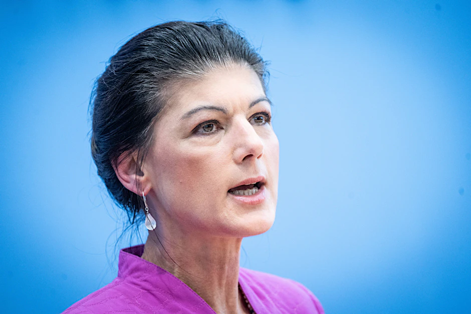 Sahra Wagenknecht, Parteigründerin und Vorsitzende des Bündnis Sahra Wagenknecht.