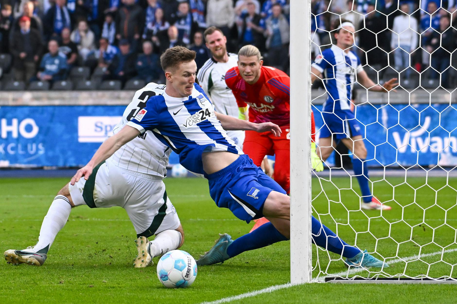 Gut möglich, dass Luca Wollschläger im wichtigen Auswärtsspiel bei Eintracht Braunschweig für Hertha BSC auf Torejagd geht.