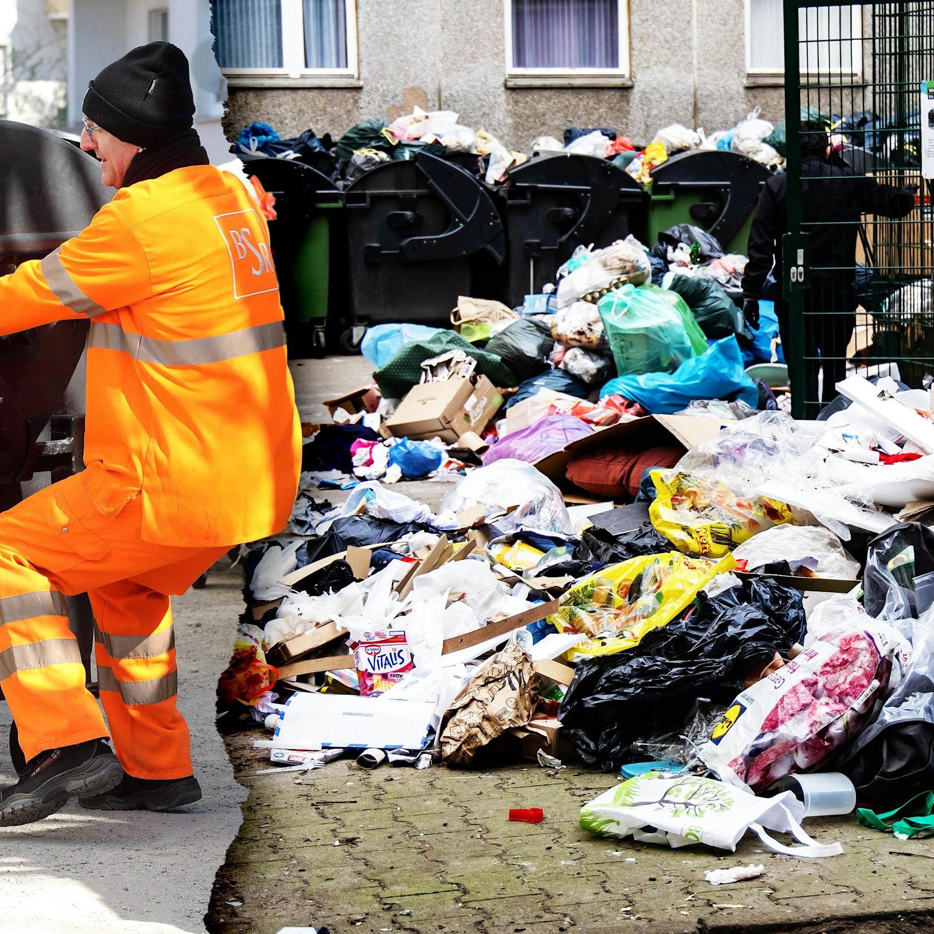 Streik bei der BSR: Berlin verdreckt! Wann wird der Müll abgeholt?