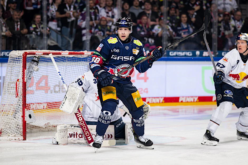 Kanada-Kämpfer Yannick Veilleux ist in seiner vierten Saison bei den Eisbären Berlin.