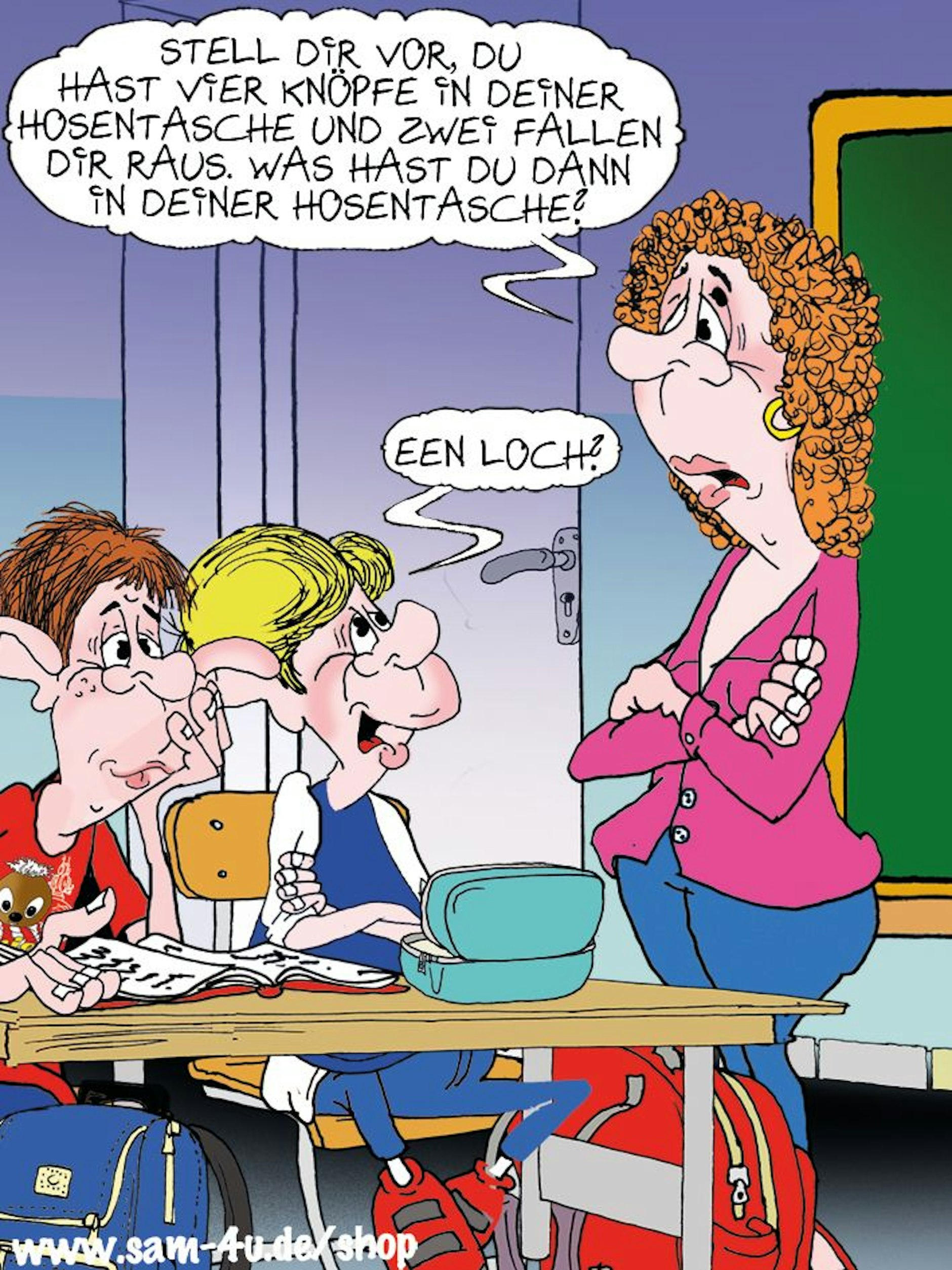 Auch zum Start in die Woche haben wir einen tollen Cartoon des Tages von unserem Zeichner Sam Paff aus Berlin für Sie.