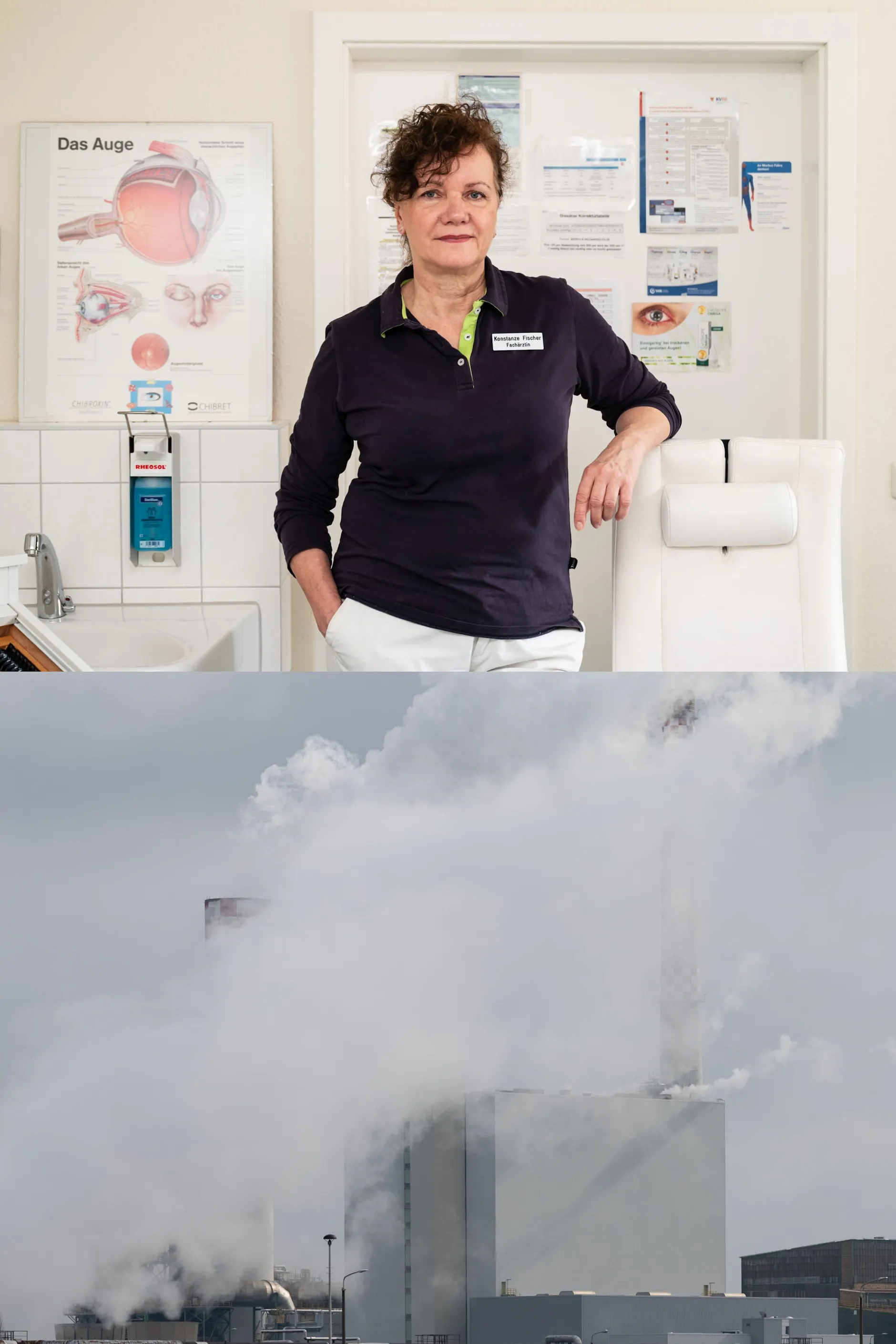 Die Augenärztin Konstanze Fischer kämpft für die Raffinerie in Schwedt.