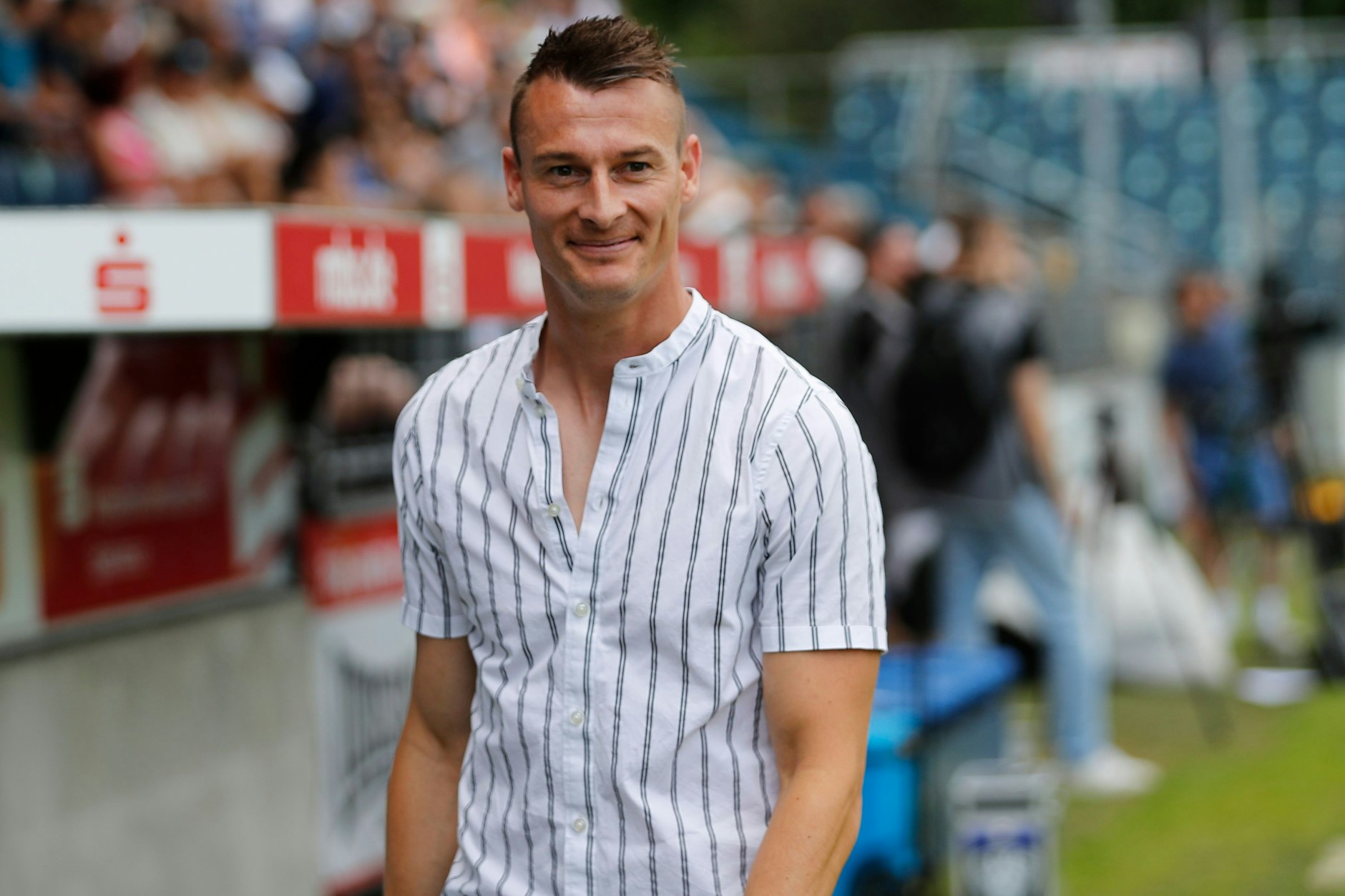 Mister Regionalliga: Matthias Steinborn ist der Rekordtorschütze des BFC Dynamo. Mit seinem Oberliga-Klub RSV Eintracht Stahnsdorf empfängt er als Tabellenführer am Wochenende Energie Cottbus zum Brandenburger Pokal-Halbfinale.