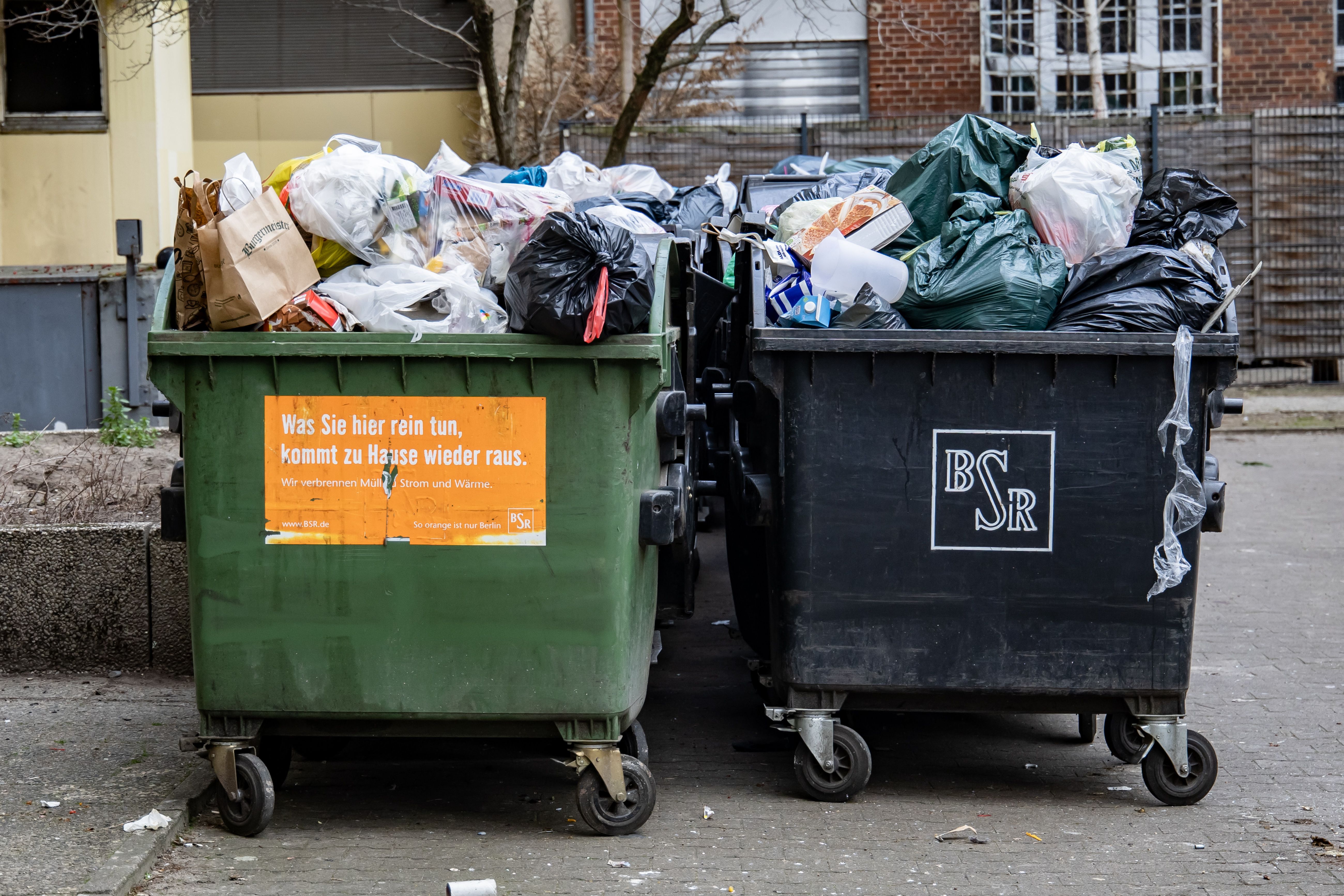 Image - BSR-Streik beendet: Beseitigung der Müllberge soll noch Tage dauern