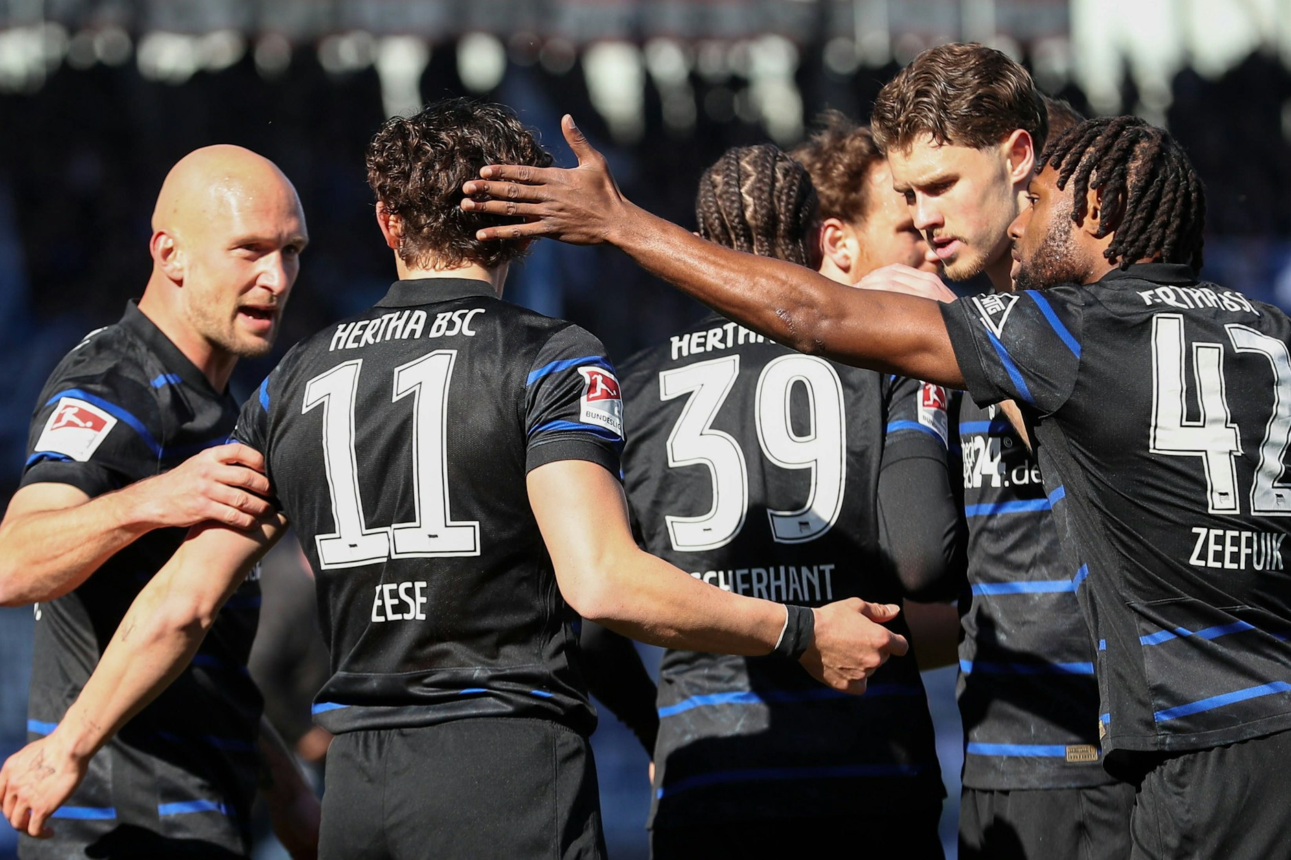 Am Sonntag jubelte Hertha BSC noch beim Zweitliga-Kellerduell in Braunschweig, am Mittwoch auch gegen den FC St. Pauli?