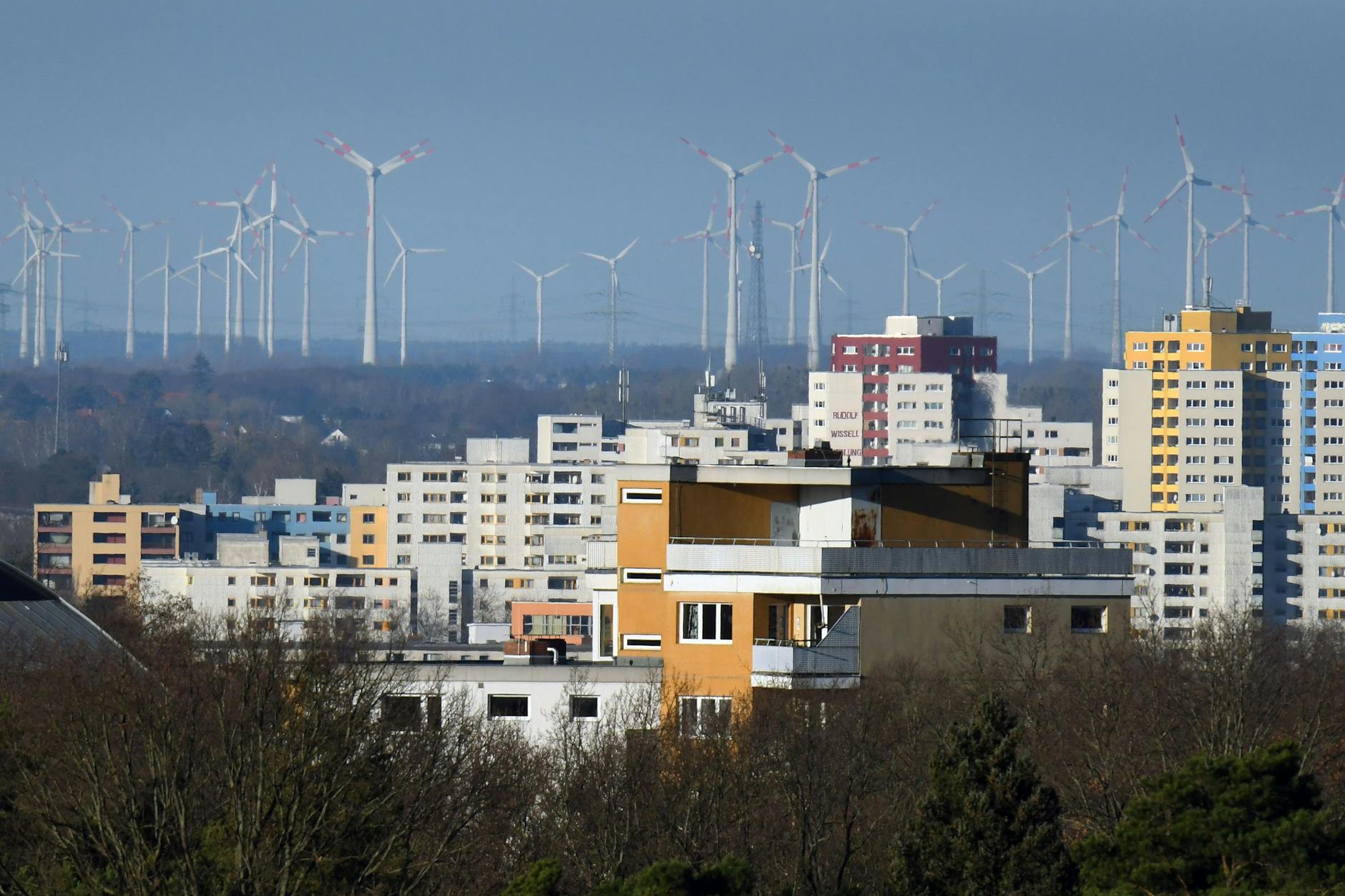 Die Rudolf-Wissell-Siedlung im Ortsteil Staaken im Bezirk Spandau