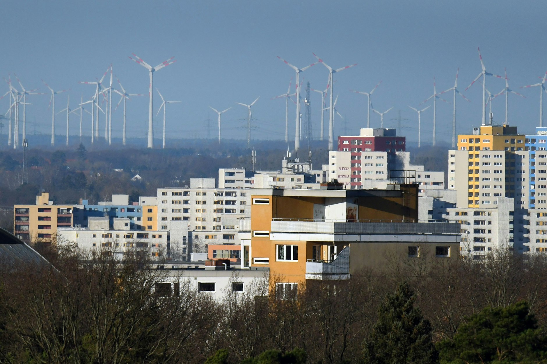 Die Rudolf-Wissell-Siedlung im Ortsteil Staaken im Bezirk Spandau