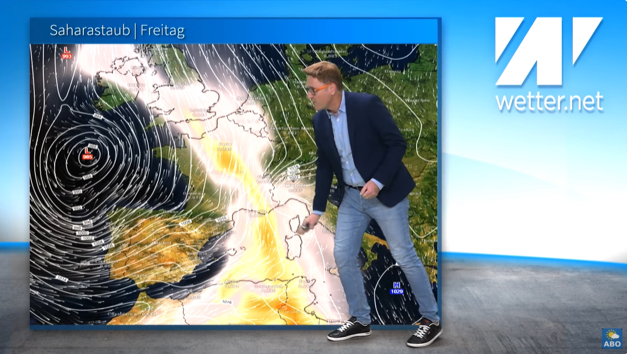 Image - Saharastaub, Blutregen: So krass wird das Wetter zum Wochenende