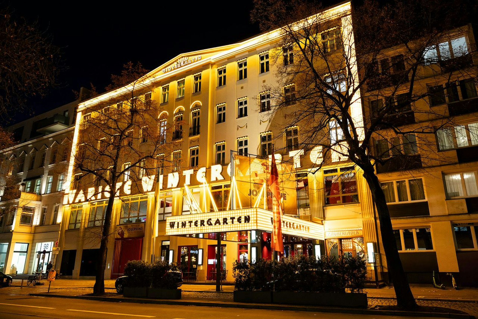 Der Wintergarten an der Potsdamer Straße