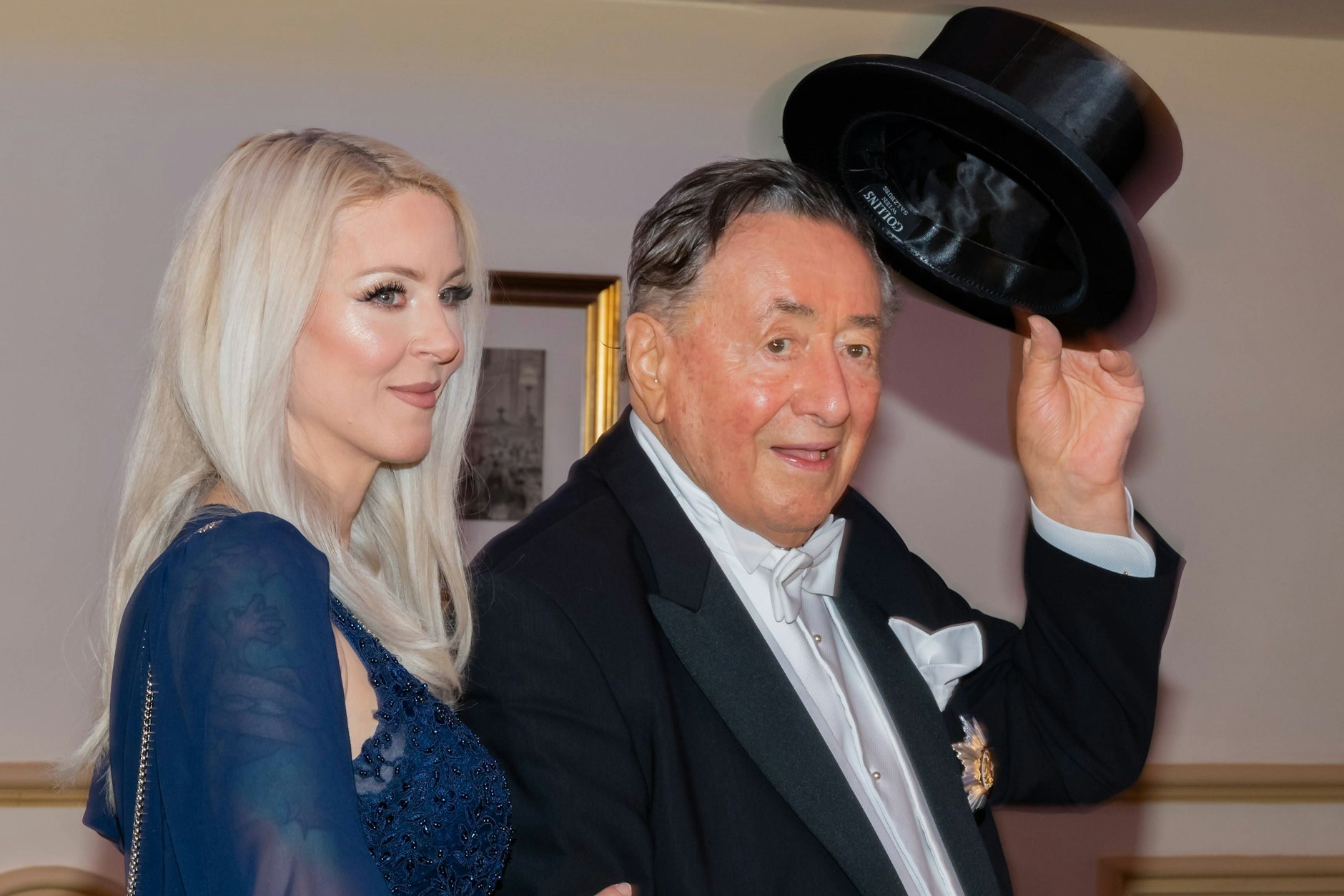 Simone und Richard Lugner im Februar 2024.