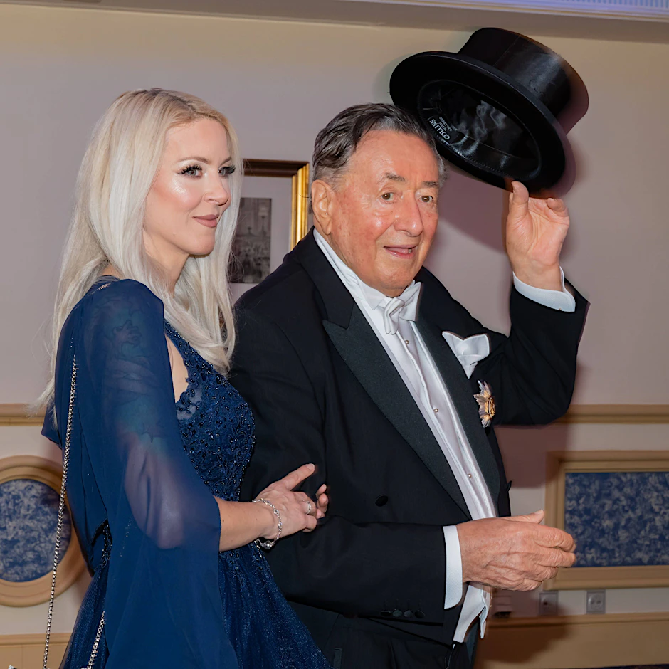 Simone und Richard Lugner im Februar 2024.
