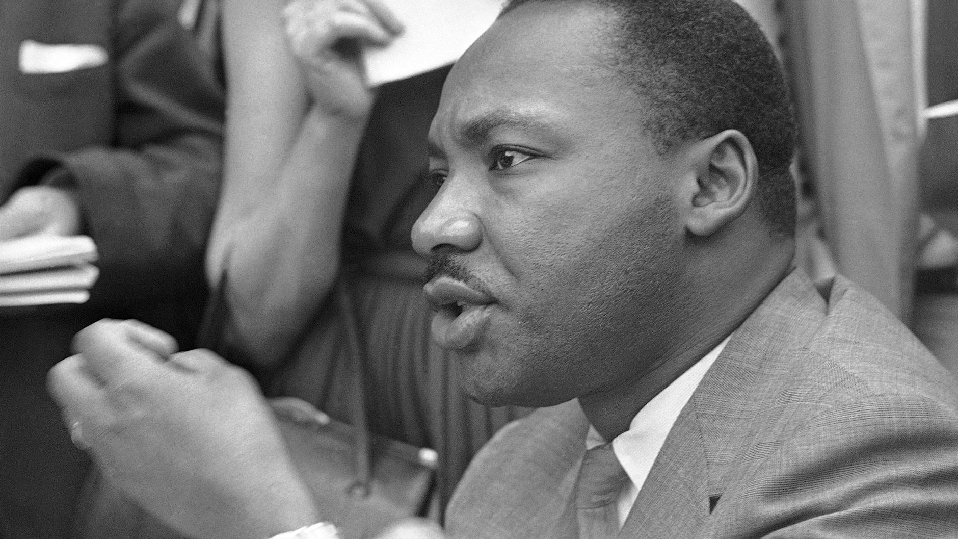 Bürgerrechtler Martin Luther King wurde am 4. April 1968 in Memphis ermordet.