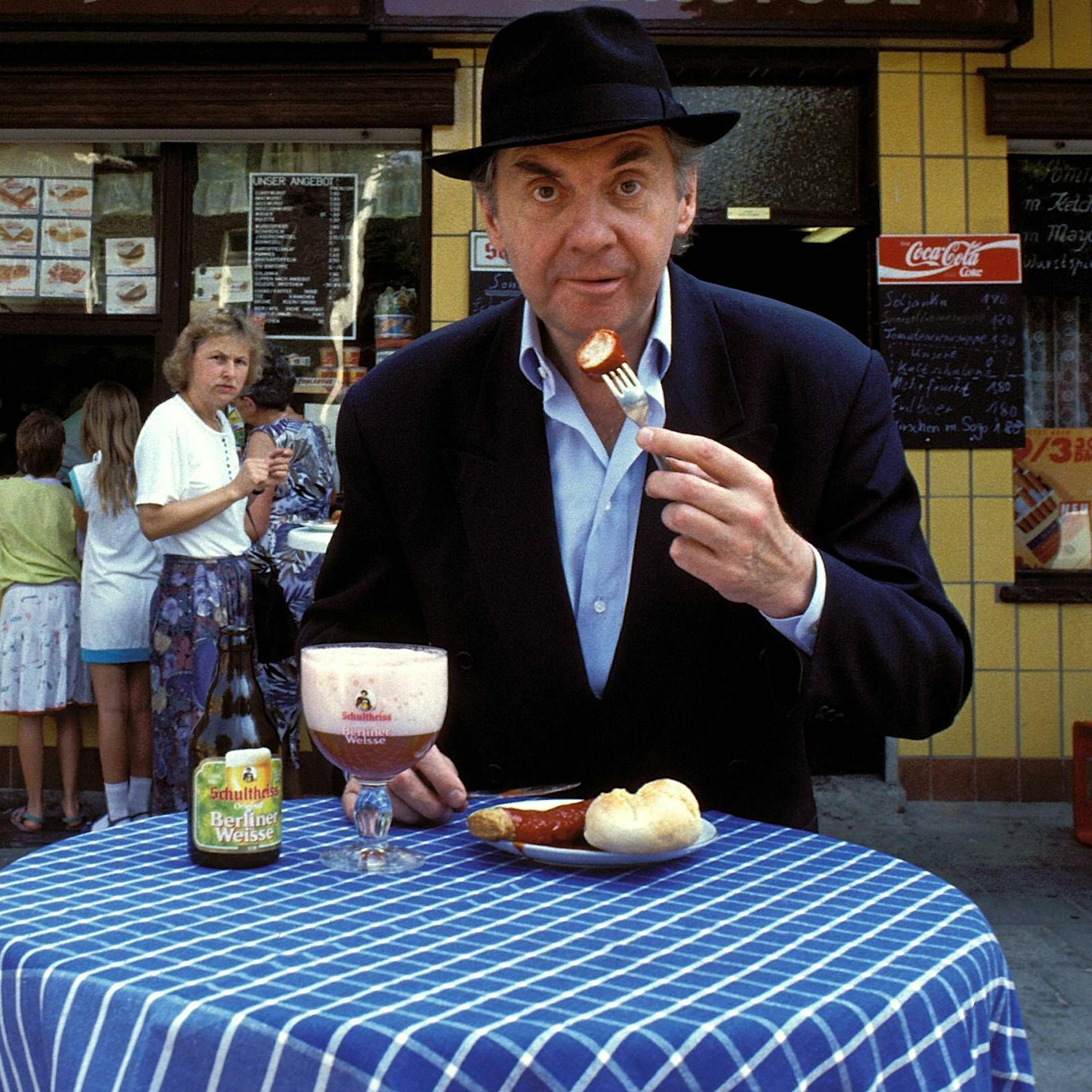 Entertainer Harald Juhnke bekommt eigenen Platz am Kudamm