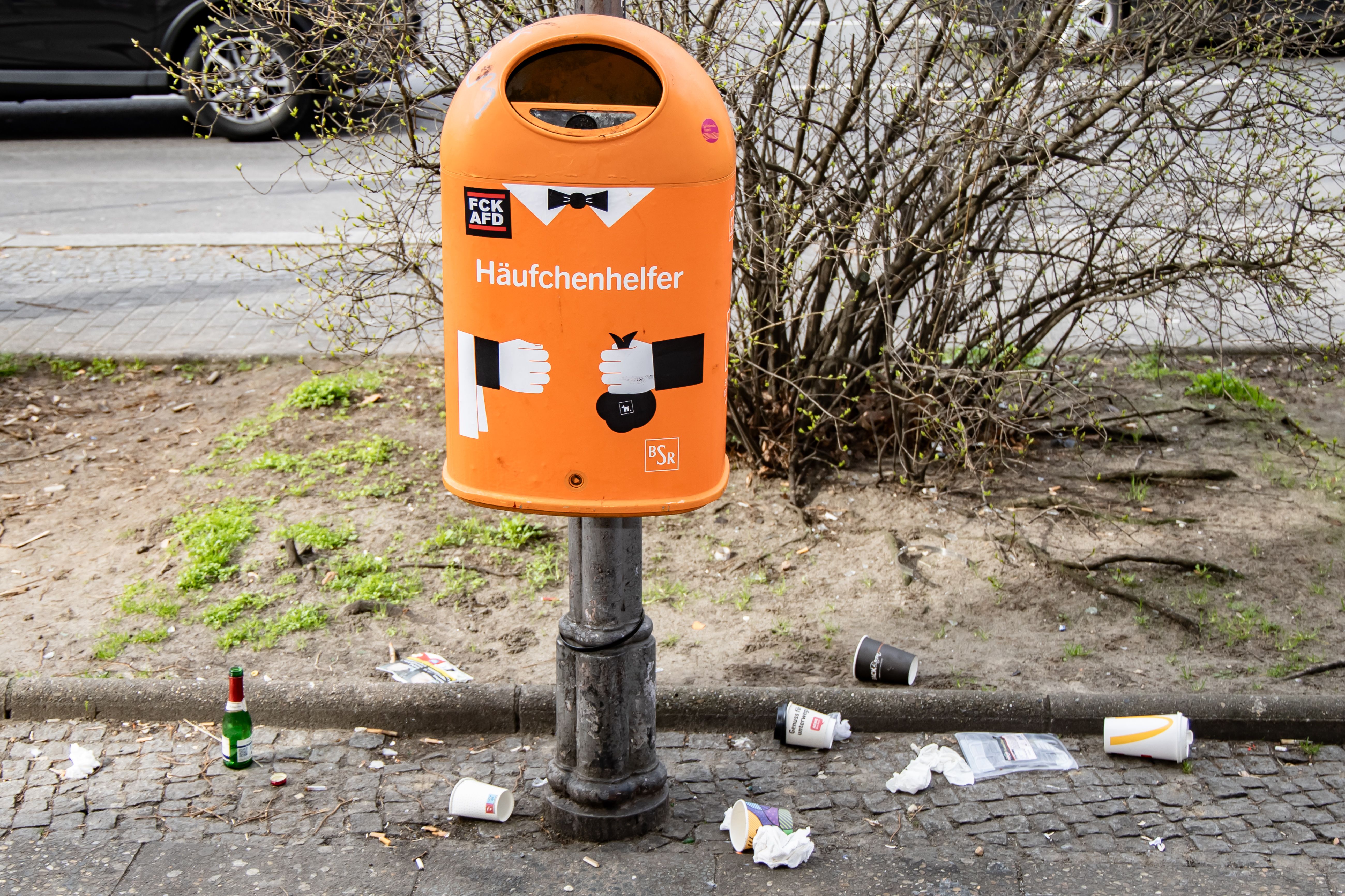 Müll-Sheriffs in Lichtenberg und Marzahn unterwegs