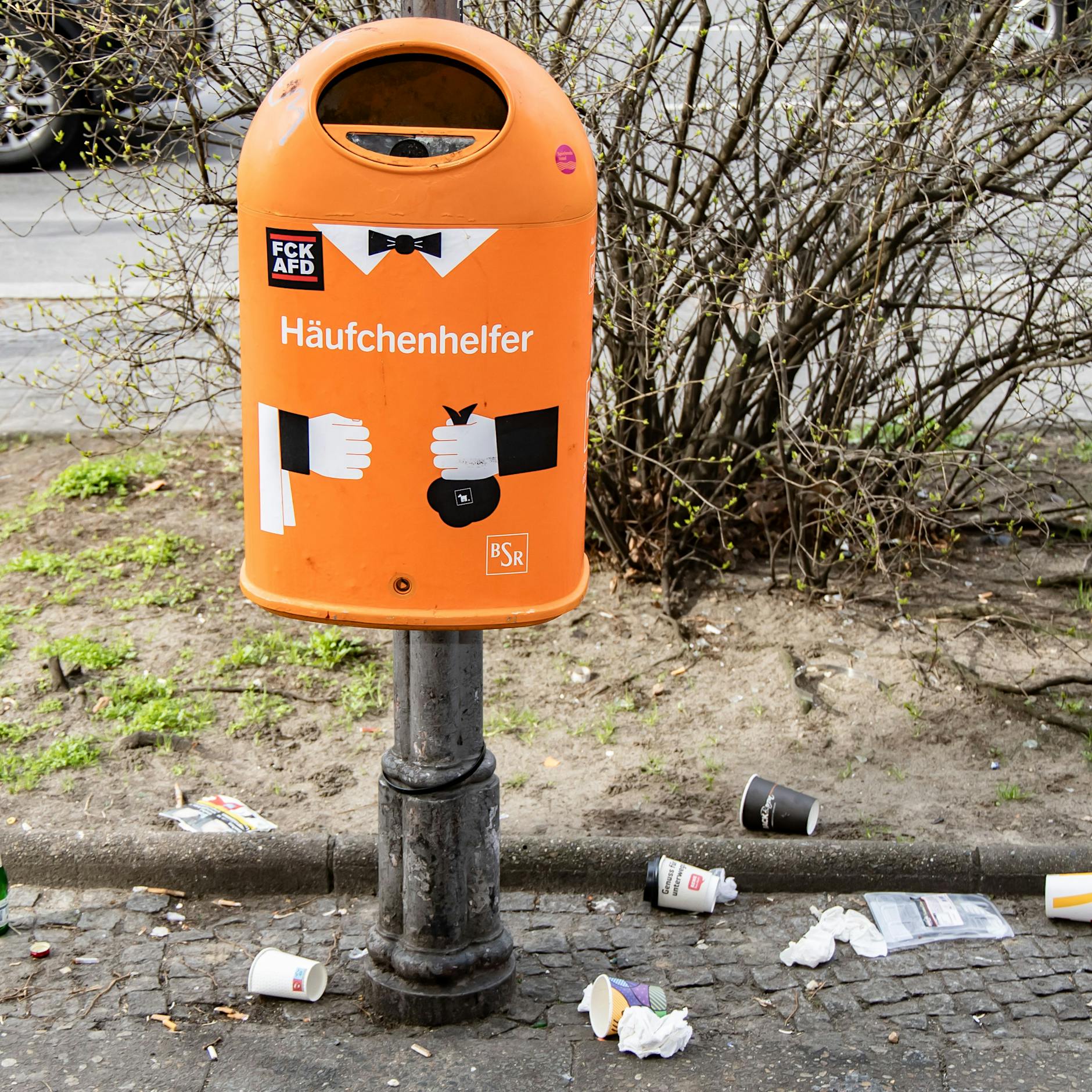 Müll-Sheriffs in Lichtenberg und Marzahn unterwegs
