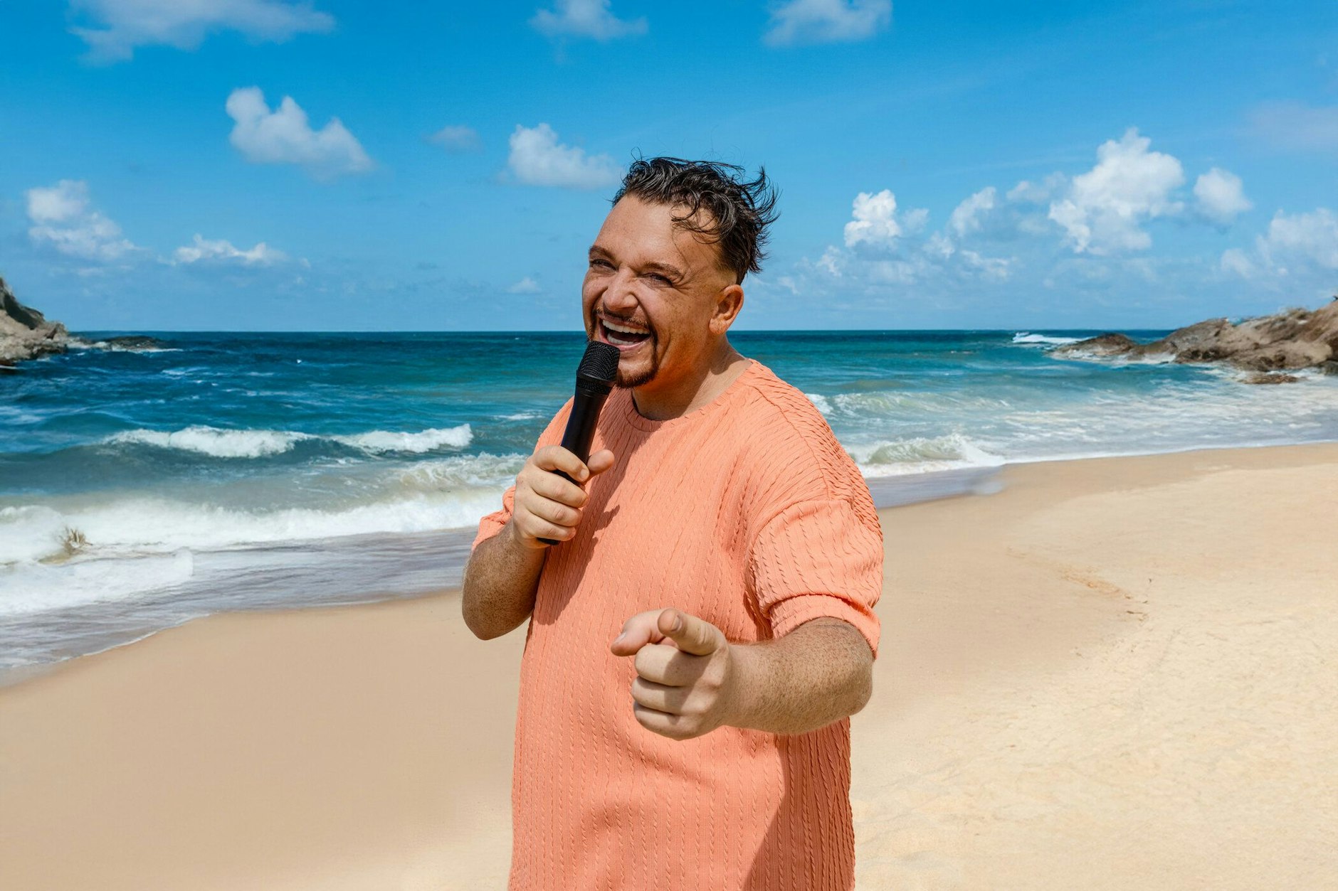 „Promis unter Palmen“ ist Menowins erstes Reality-TV-Format seit Jahren.