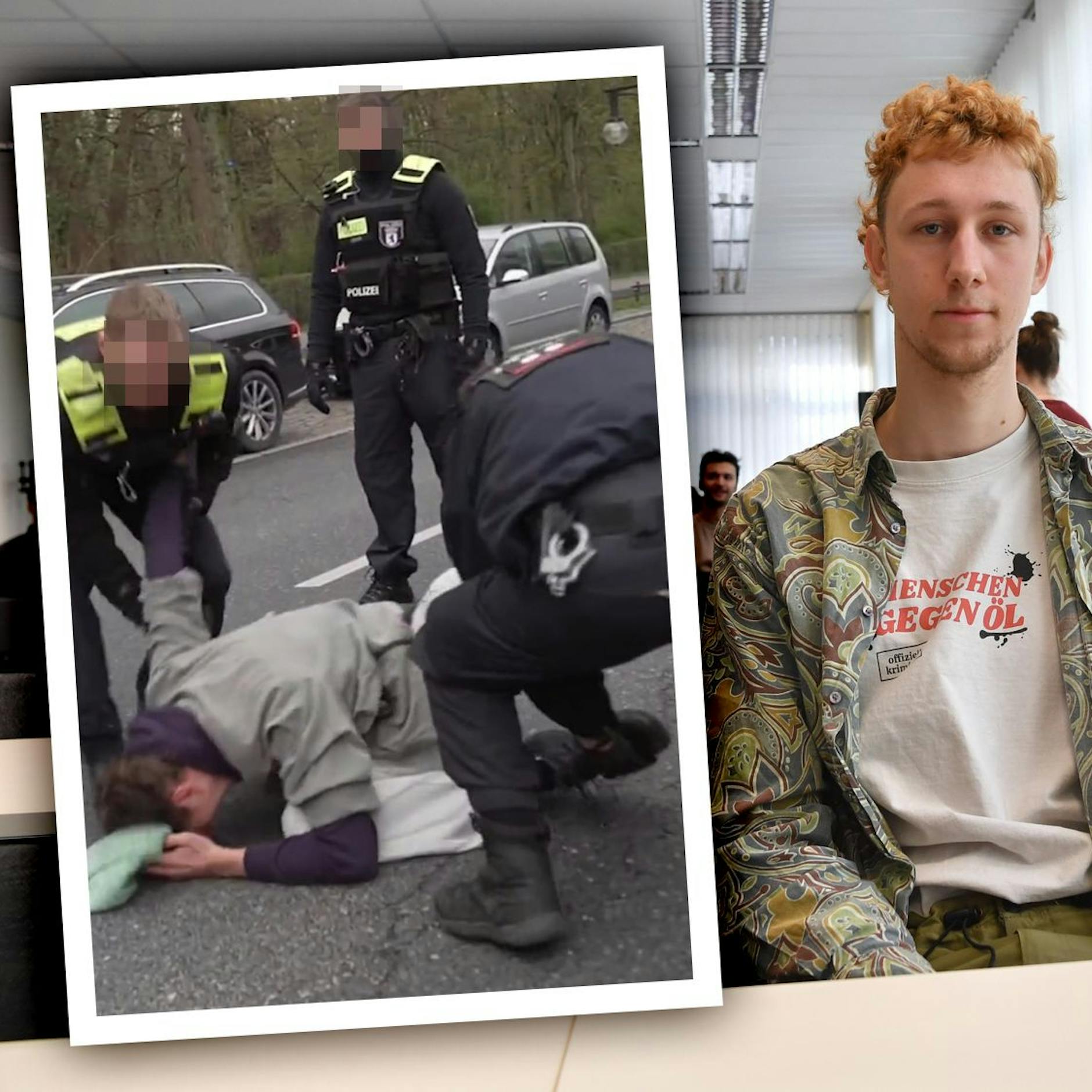 Image - Amtlich! Polizei hat Klimakleber zu hart angefasst – Schmerzgriff unzulässig