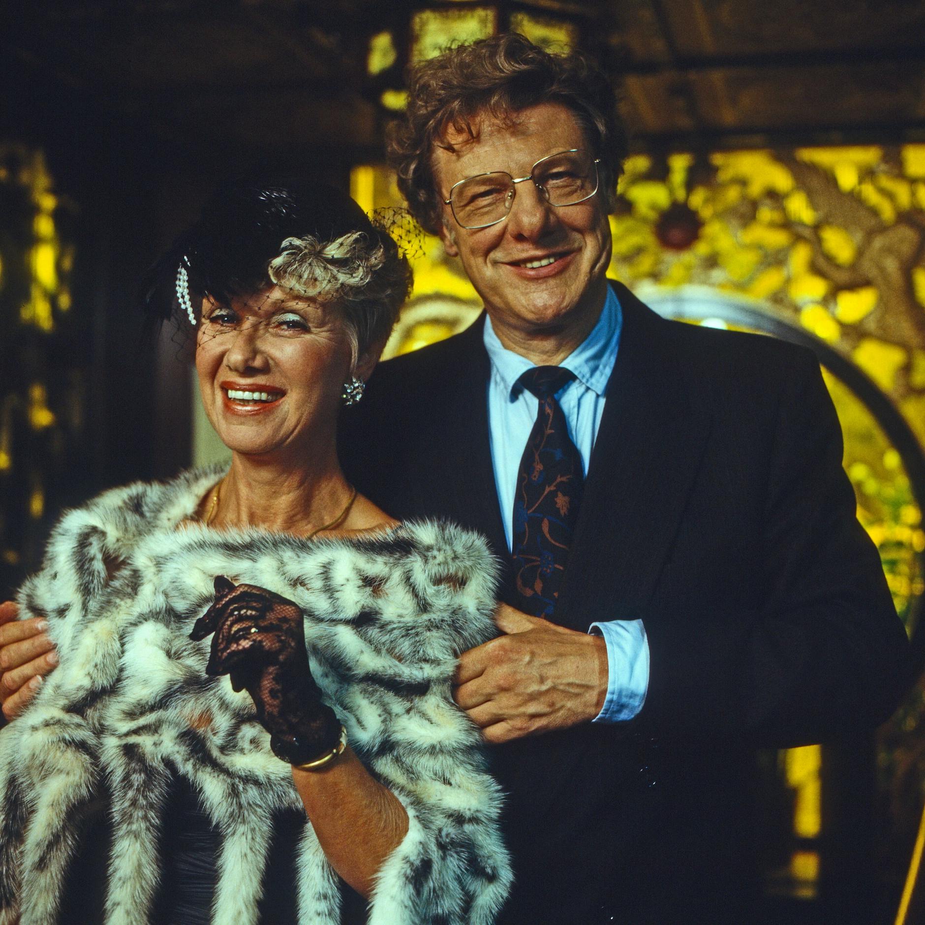 Herbert Bötticher und Maria Sebaldt bei einem Auftritt in der TV-Serie „Zwei wie du und ich“.