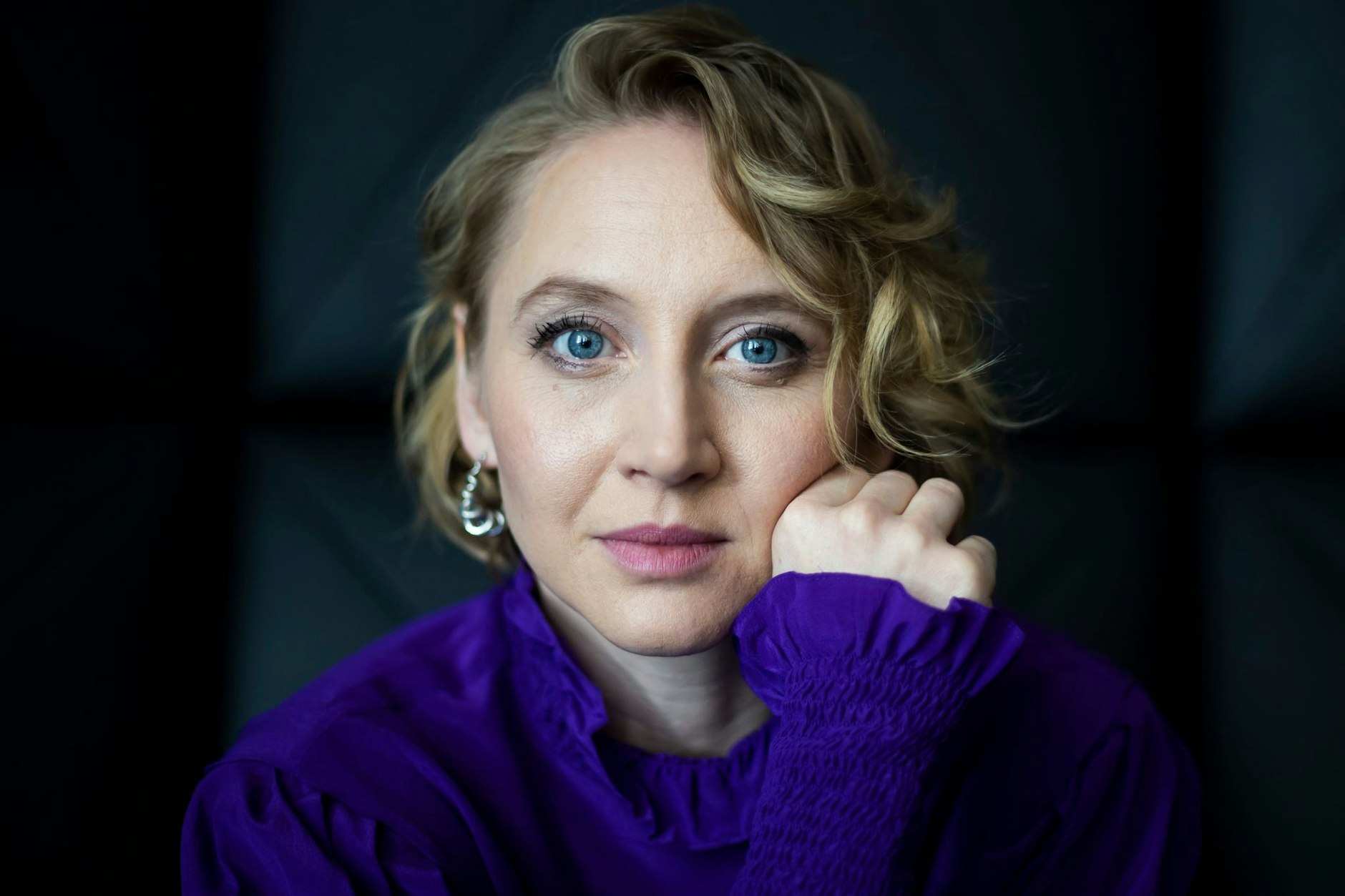 Öffentliche Verkehrsmittel in Berlin? Niemals. Anna Maria Mühe ist lieber für sich, fährt Auto oder Rad.