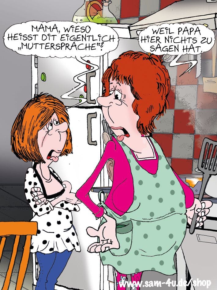 Der Cartoon des Tages kommt heute wie immer von unserem Zeichner Sam Paff aus Berlin.