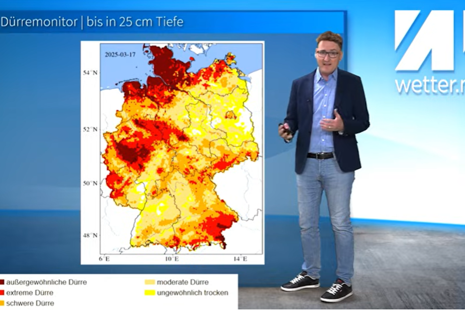 Das Wetter ist schon jetzt fast sommerlich warm und vor allem viel zu trocken. 