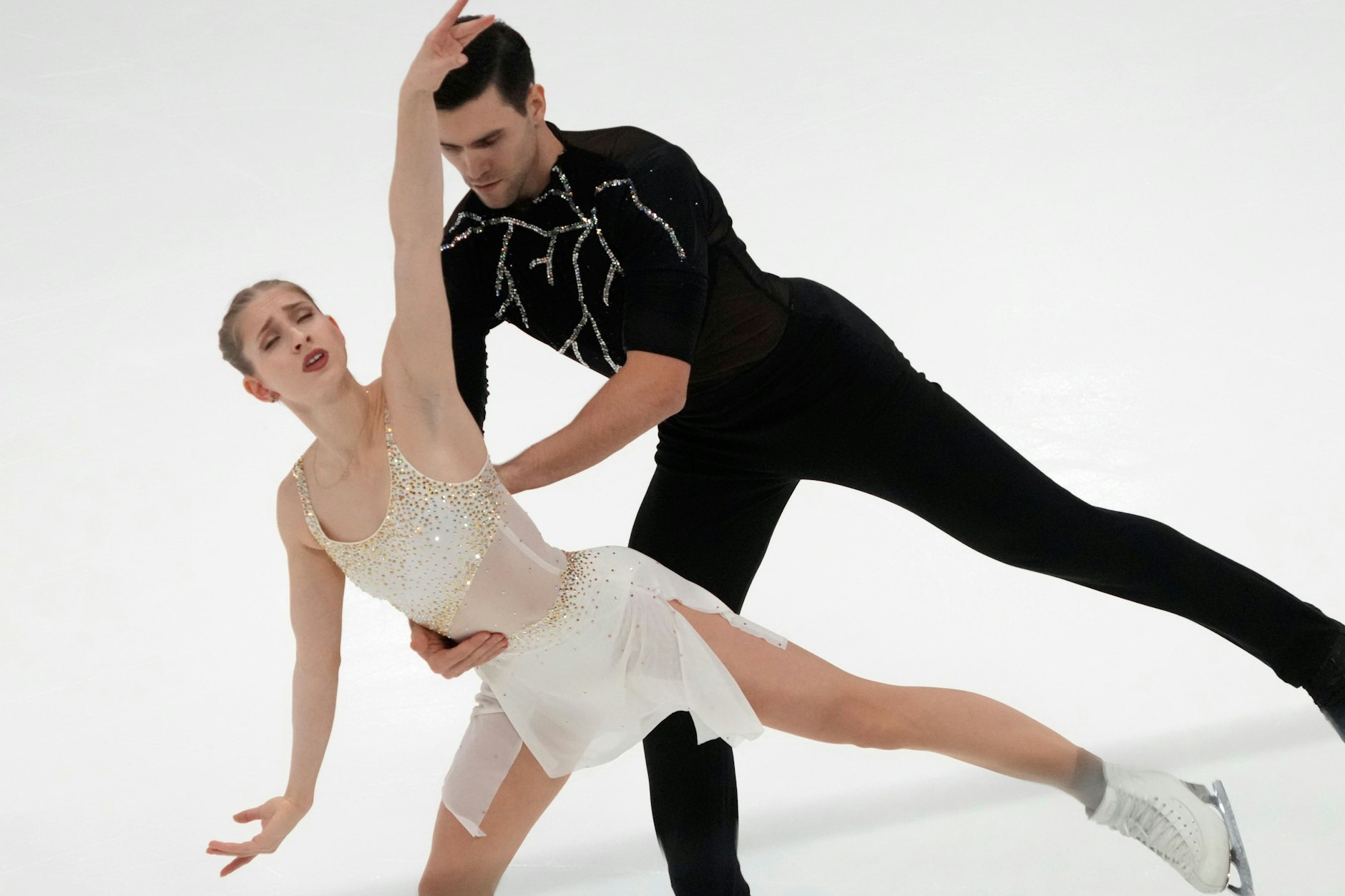 In Kostümen von Britta Gericke holten Minerva Hase und Nikita Wolodin im Januar in Tallinn schon den EM-Titel.