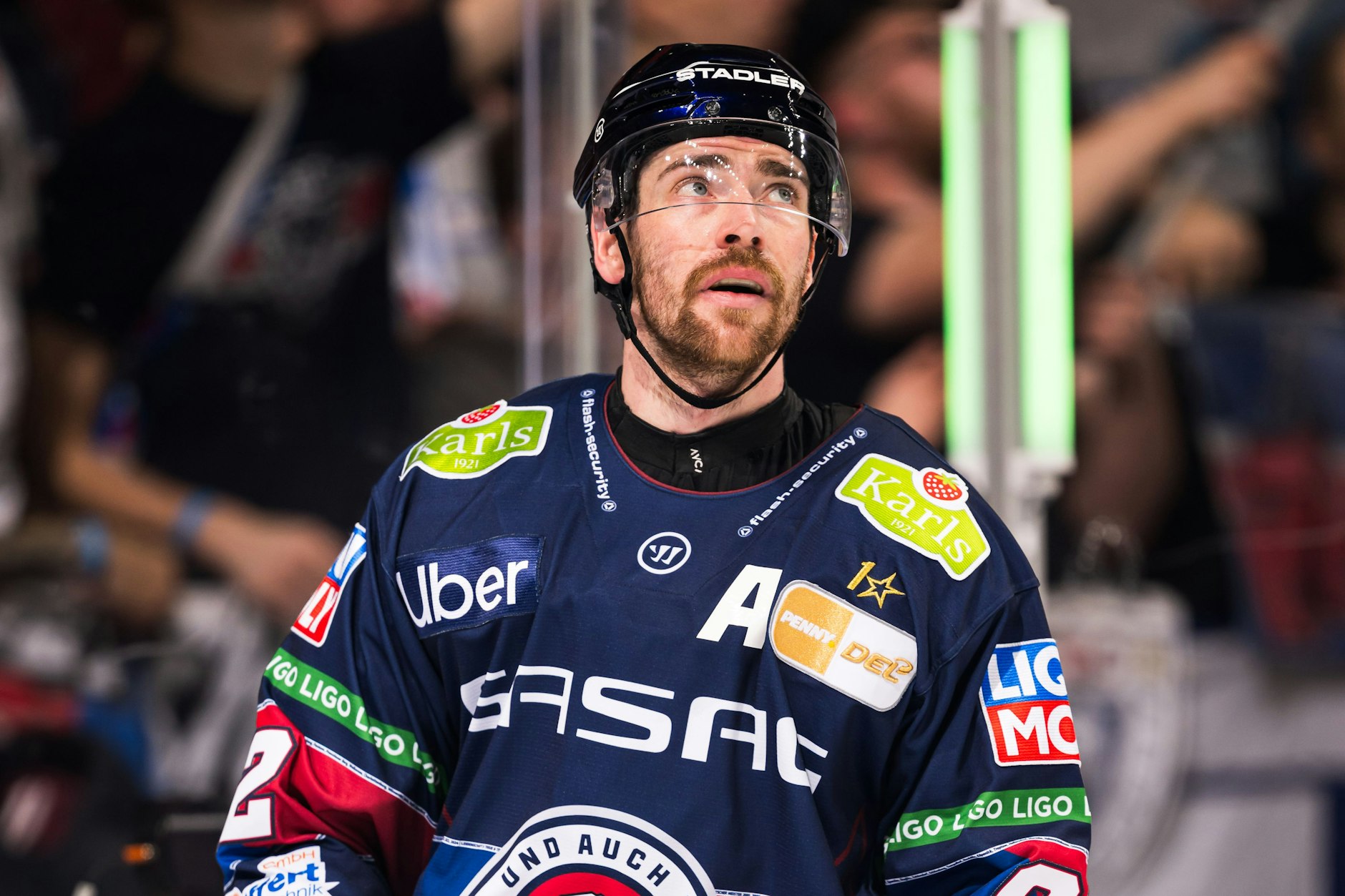 Marcel Noebels, in den ersten beiden Viertelfinals richtig stark, hatte in Spiel drei gegen Straubing so seine Probleme.