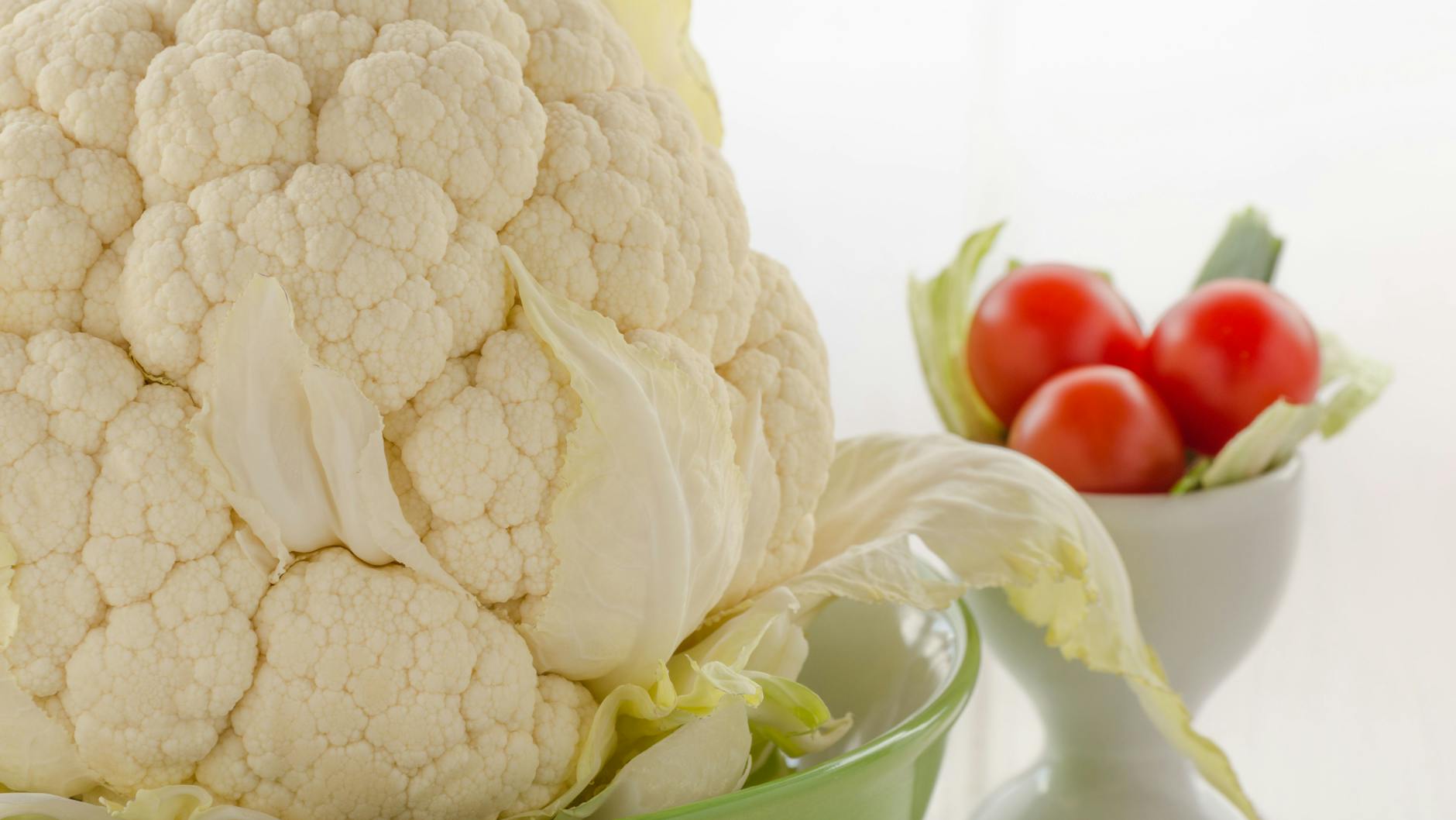 Frischer Blumenkohl ist gesund, vor allem ist er reich an Vitamin C.