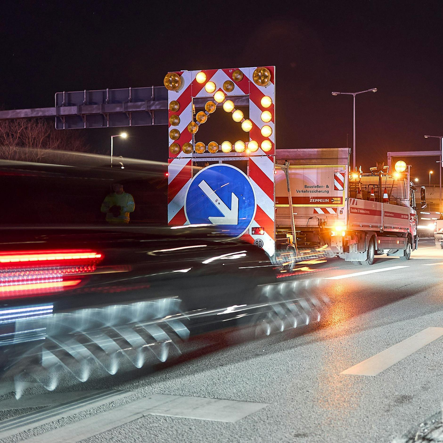 Kaputte A100-Brücke: Staus am Montag, weil Umfahrung nicht fertig ist