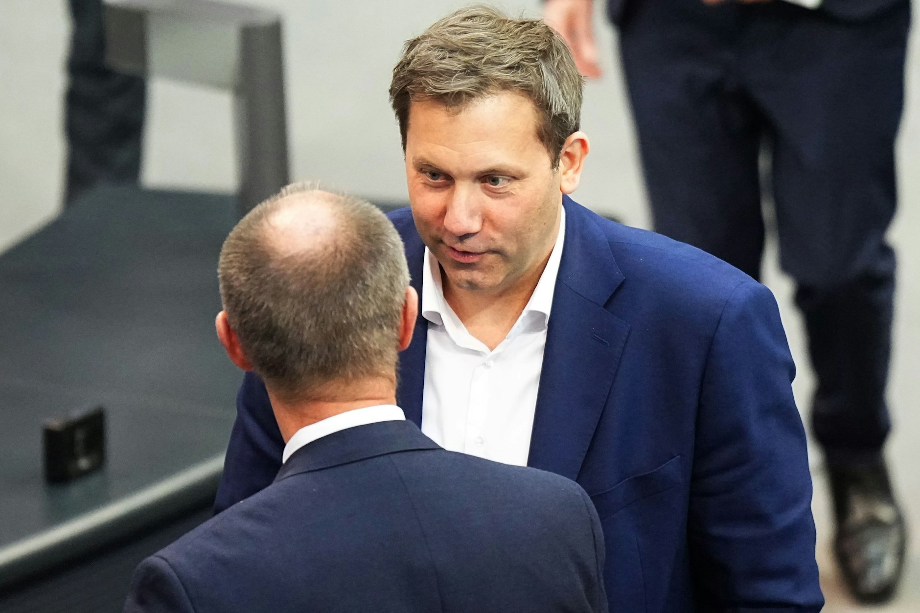 Lars Klingbeil mit dem wohl künftigen Kanzler Friedrich Merz.