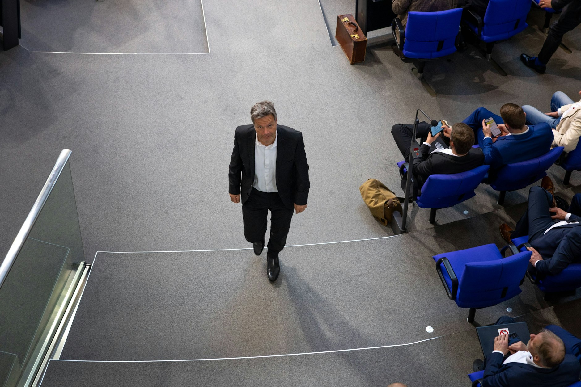 Wirtschaftsminister Robert Habeck (Grüne) stand wegen des Heizungsgesetzes häufig in der Kritik.