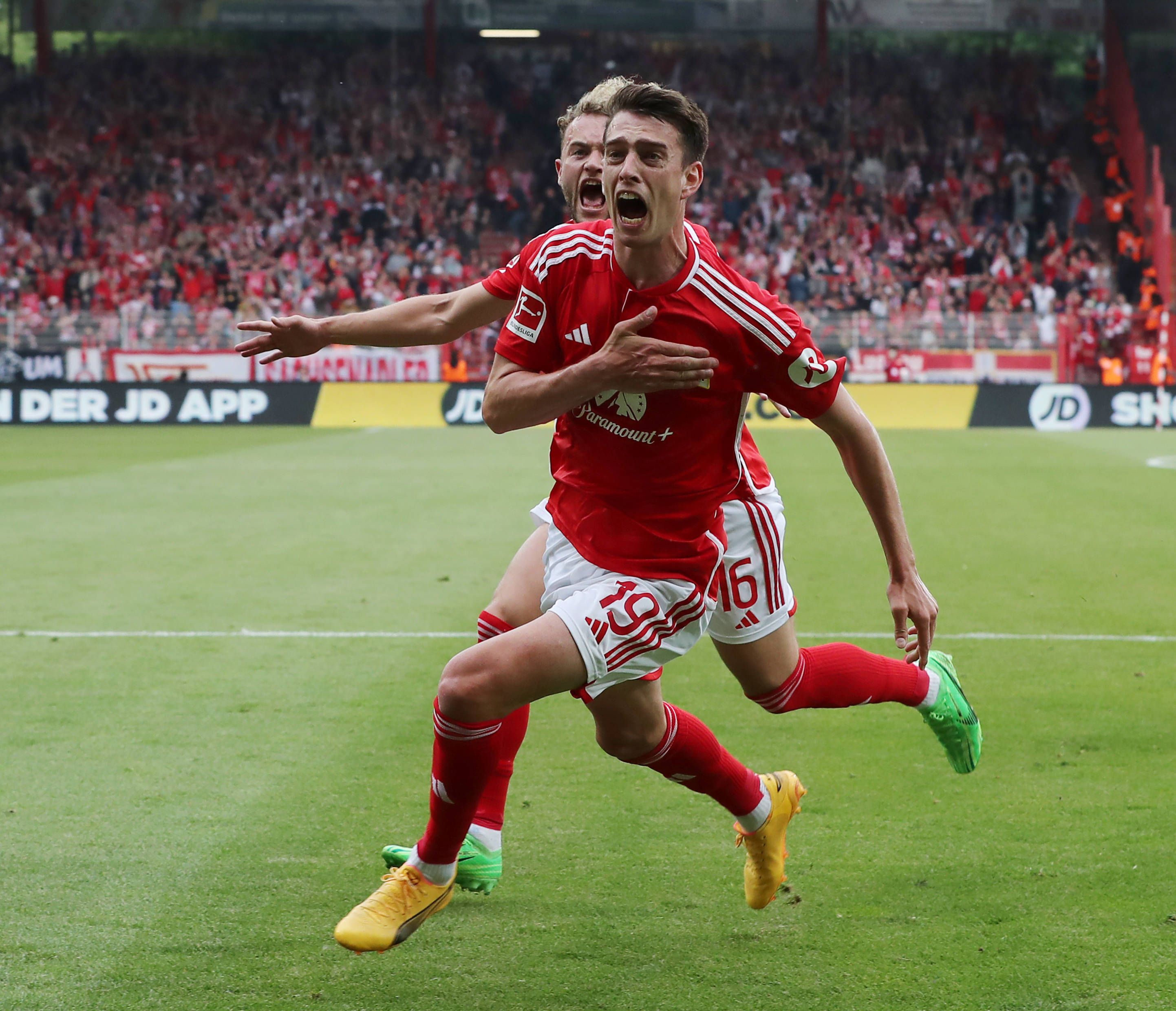 Image - 1. FC Union: Tritt Haberer ins Torjubel-Fettnäpfchen, ist alles okay