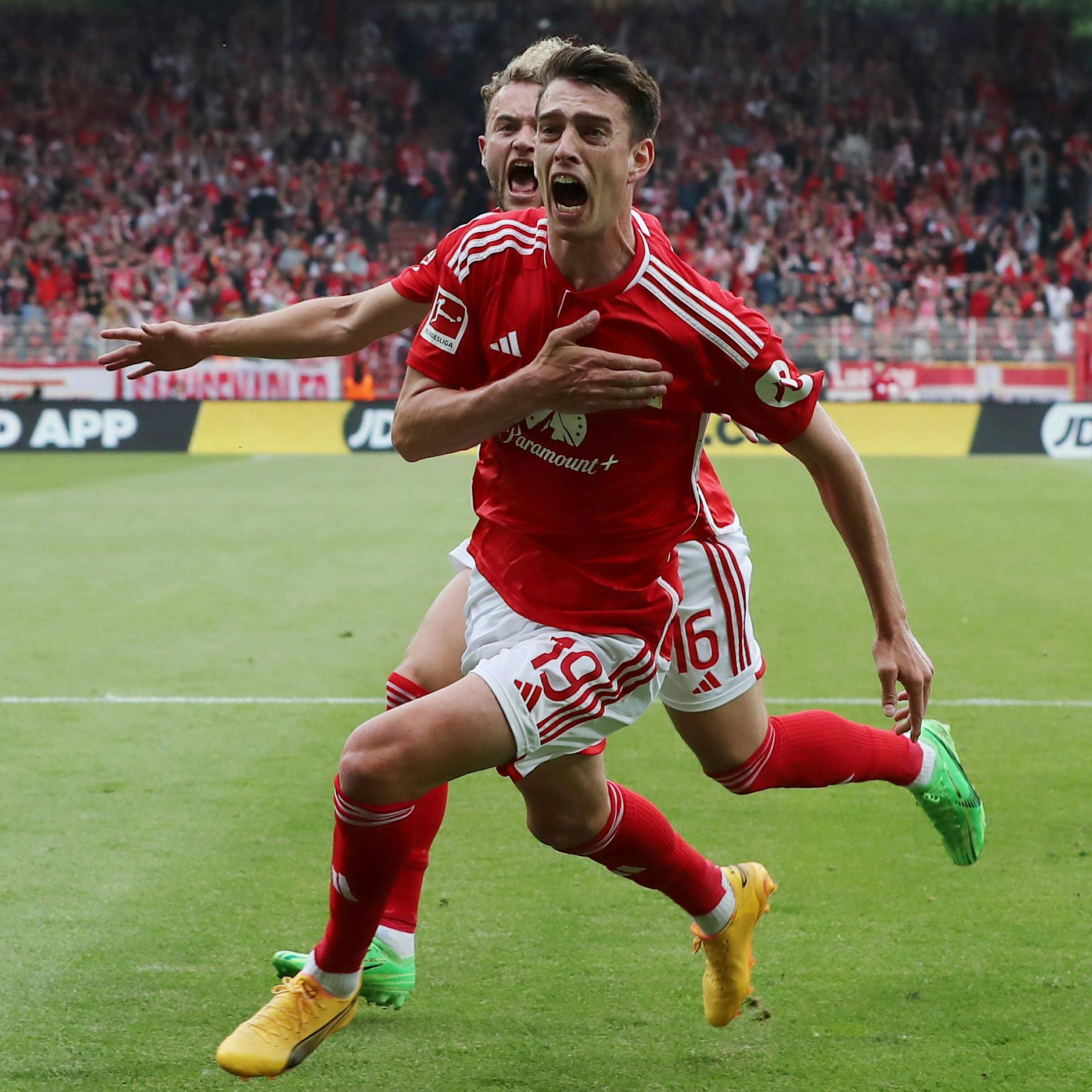 1. FC Union: Tritt Haberer ins Torjubel-Fettnäpfchen, ist alles okay