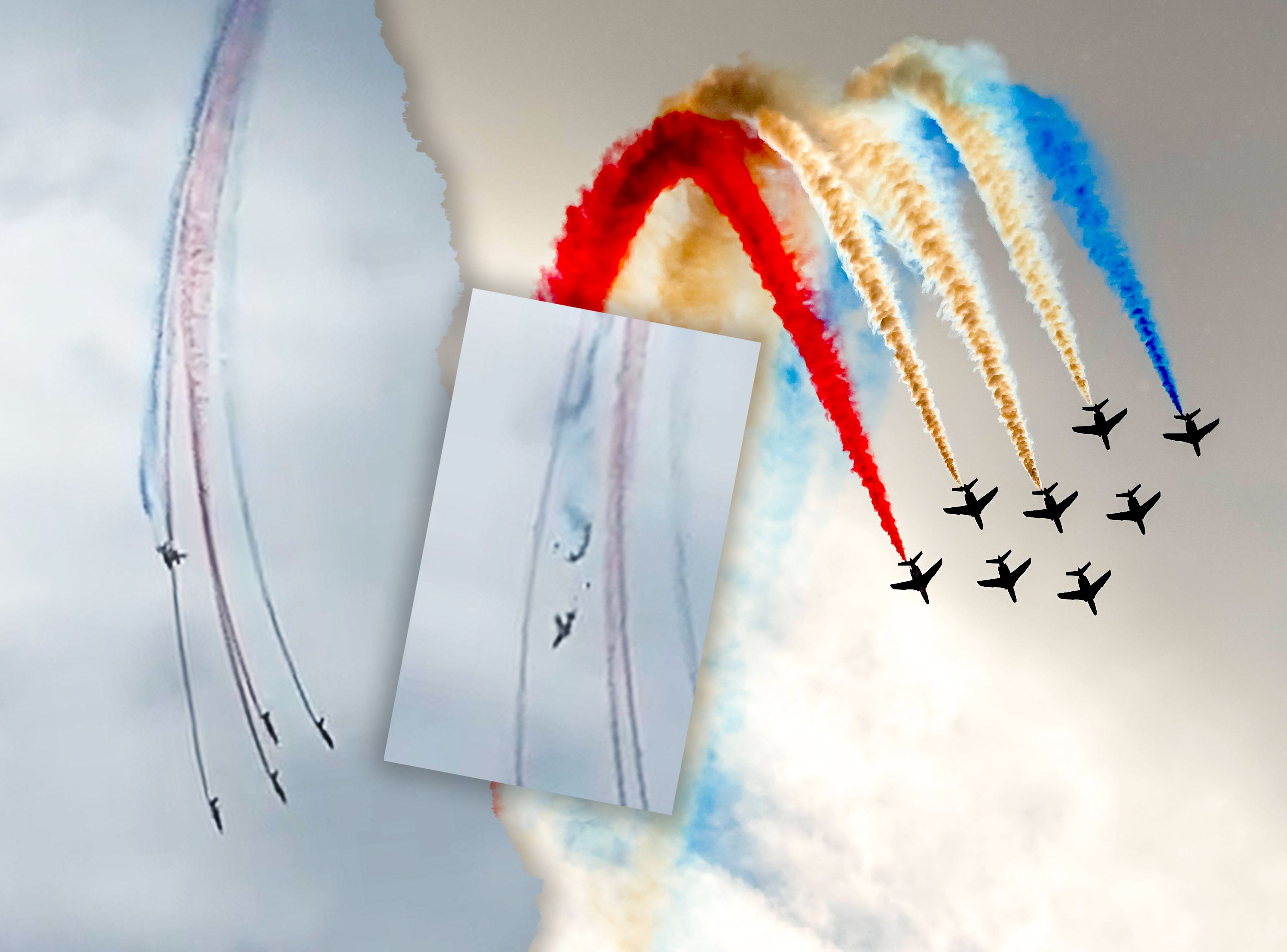 MIT VIDEO! Horrorcrash bei Kunstflug-Show: DAS überlebten die Insassen