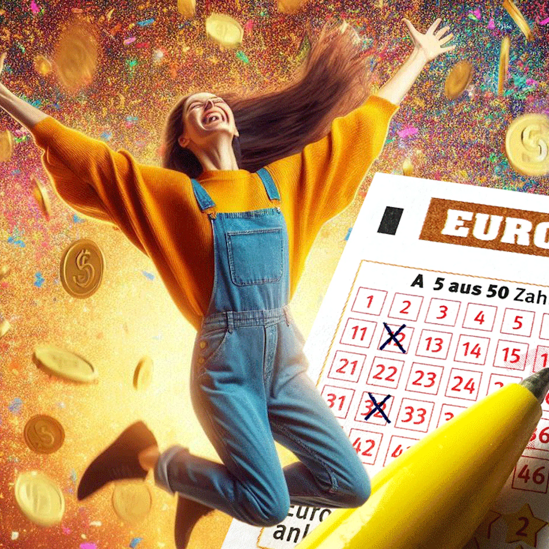 Eurojackpot geknackt! Spieler gewinnt 115 Millionen Euro +++ Er muss teilen!
