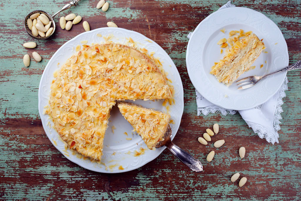 Rezept für Schwedische Mandeltorte wie in „Das große Promibacken“